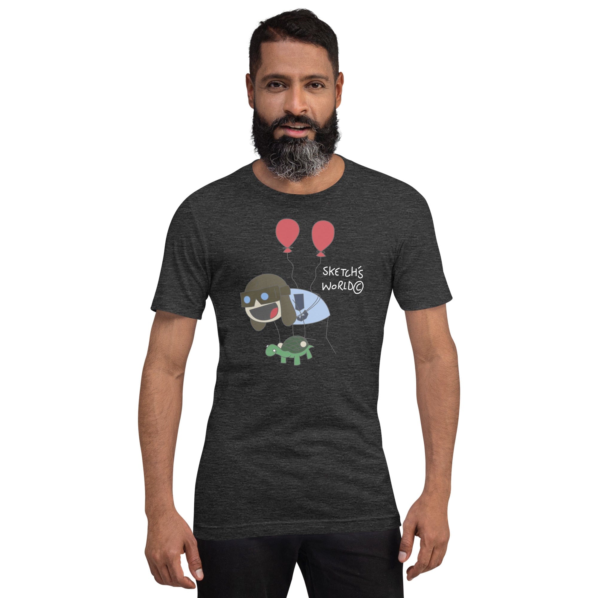 Tactical Gear Junkie Dark Grey Heather / XS Sketch's World © Officially Licensed - Air Force Transport Unisex T-Shirt