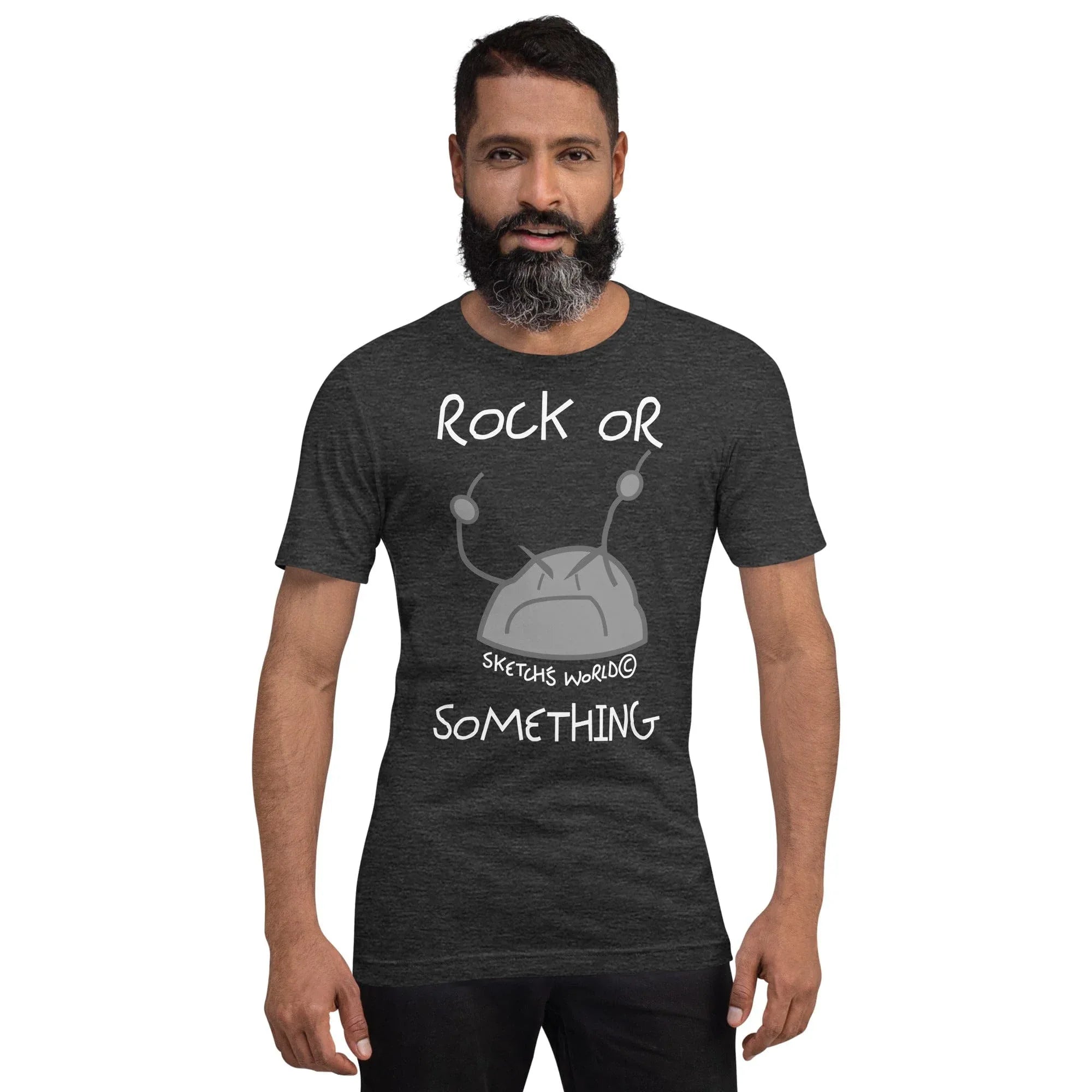 Tactical Gear Junkie Dark Grey Heather / XS Sketch's World © Officially Licensed - Rock or Something Unisex T-Shirt