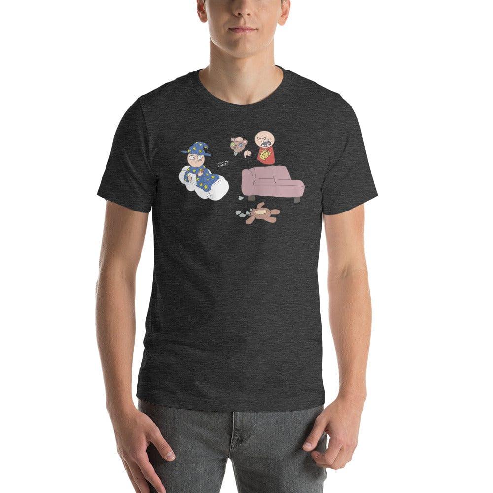 Tactical Gear Junkie Dark Grey Heather / XS Sketch's World © Officially Licensed - Wizard Unisex T-Shirt