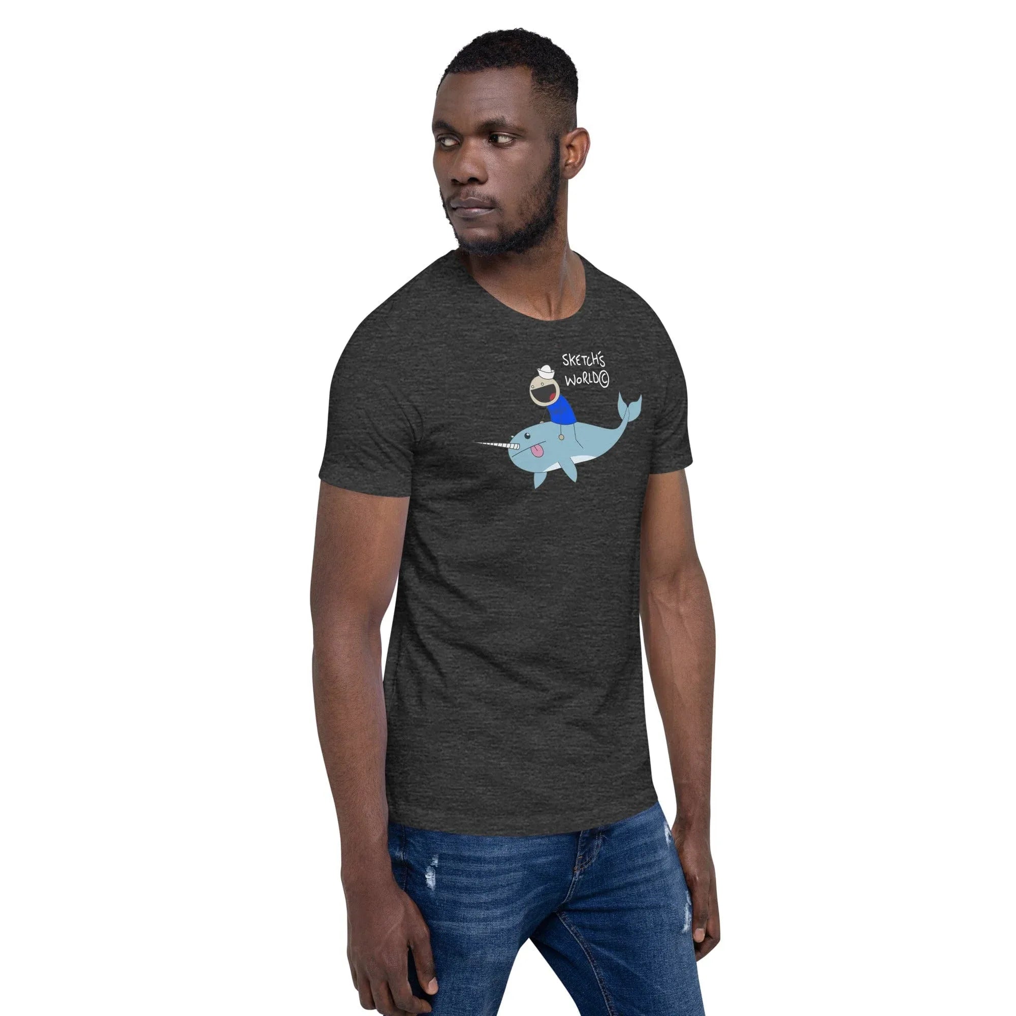 Tactical Gear Junkie Sketch's World © Officially Licensed - Navy Transport Unisex T-Shirt