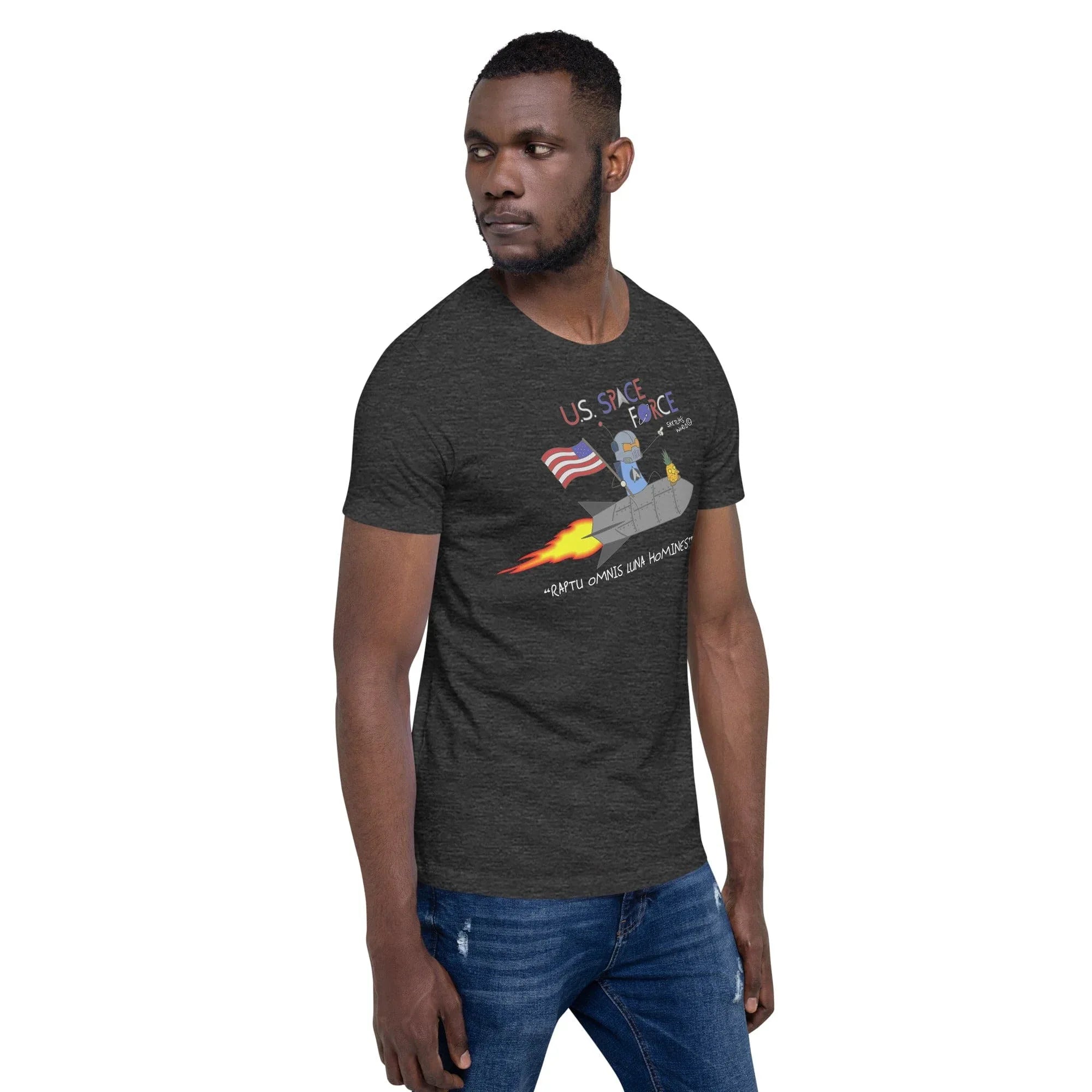 Tactical Gear Junkie Sketch's World © Officially Licensed - US Space Force Unisex T-Shirt