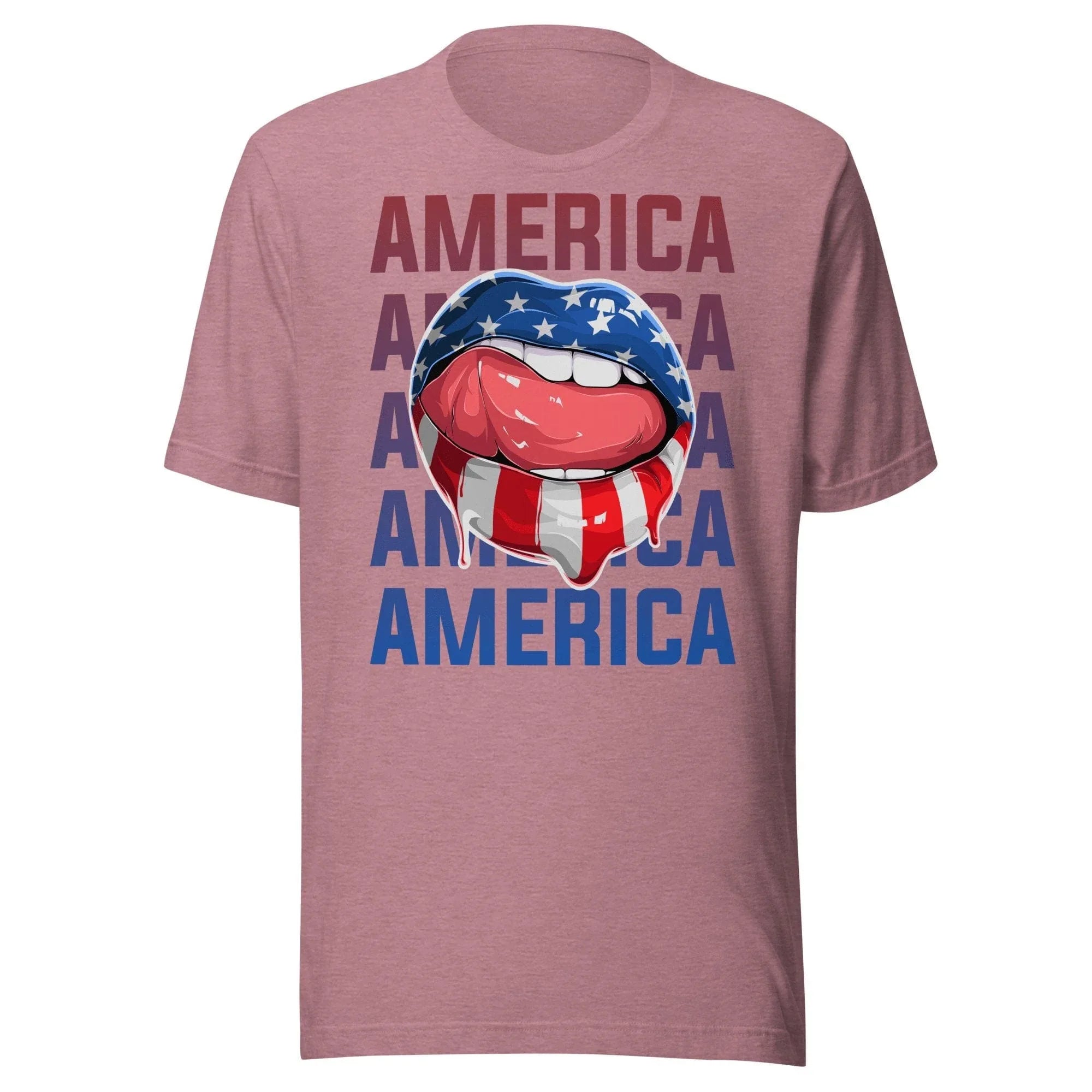 Tactical Gear Junkie American Flag Lips - Unisex t-shirt