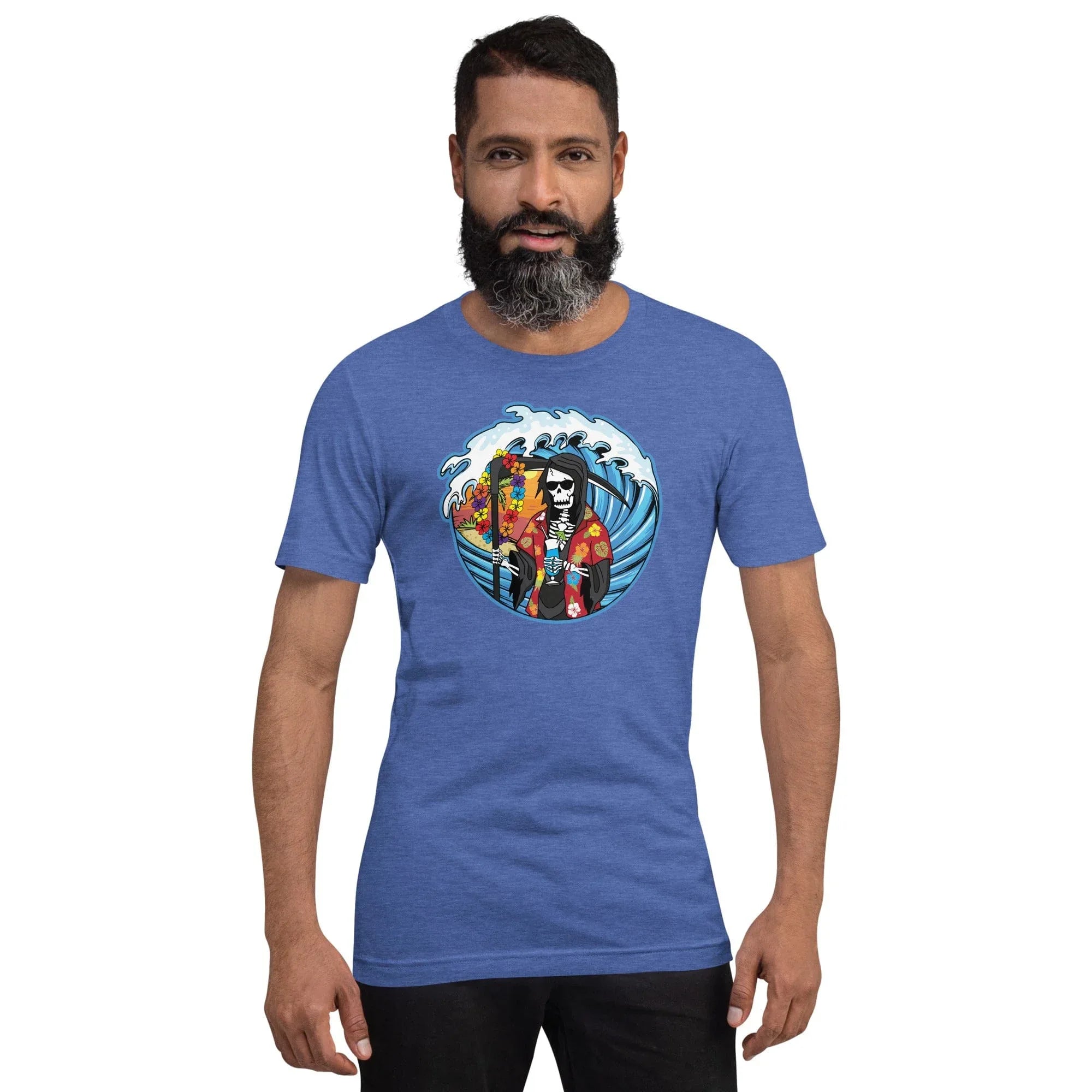 Tactical Gear Junkie Heather True Royal / S Death's Up Unisex T-Shirt