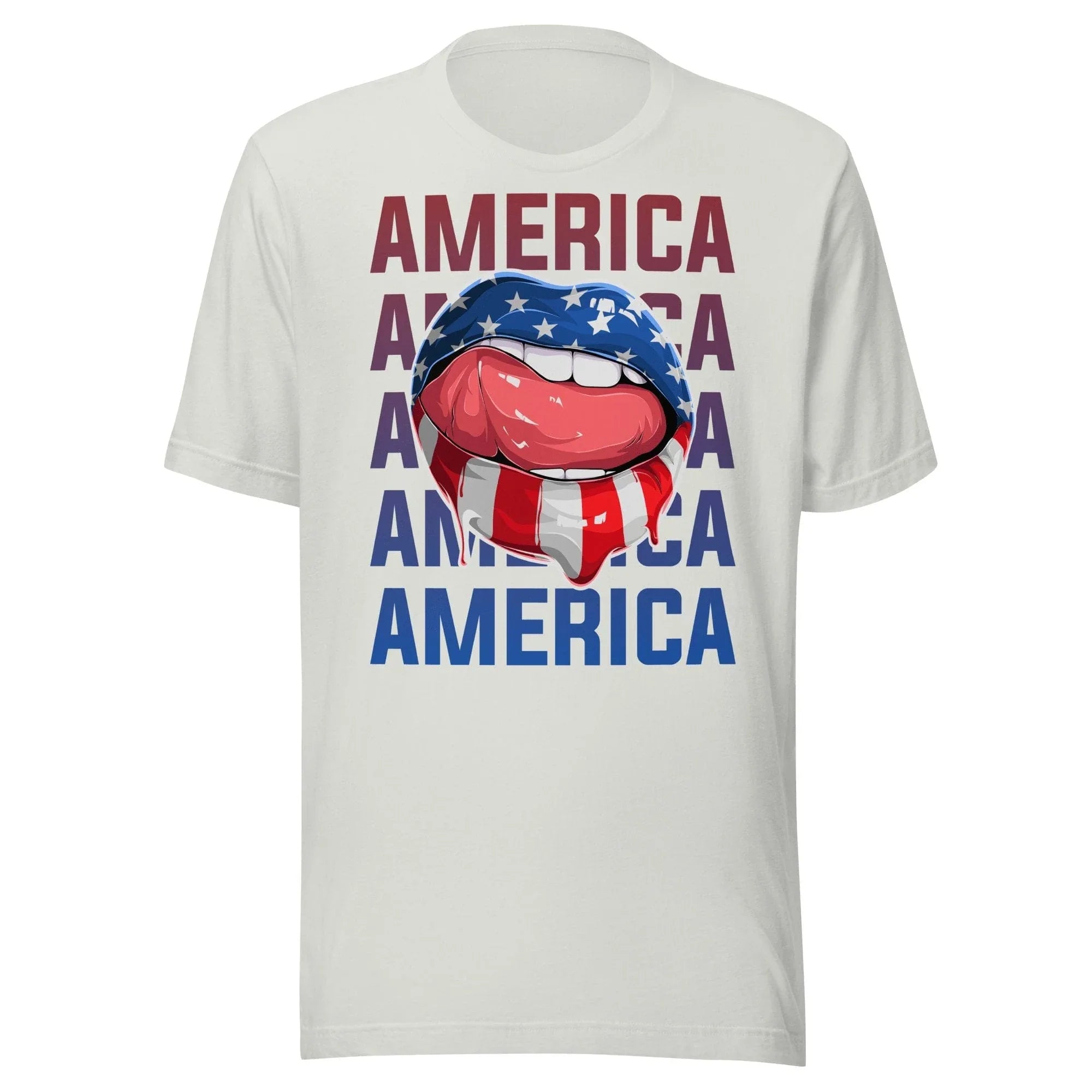 Tactical Gear Junkie American Flag Lips - Unisex t-shirt