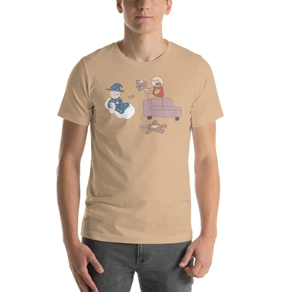 Tactical Gear Junkie Tan / XS Sketch's World © Officially Licensed - Wizard Unisex T-Shirt