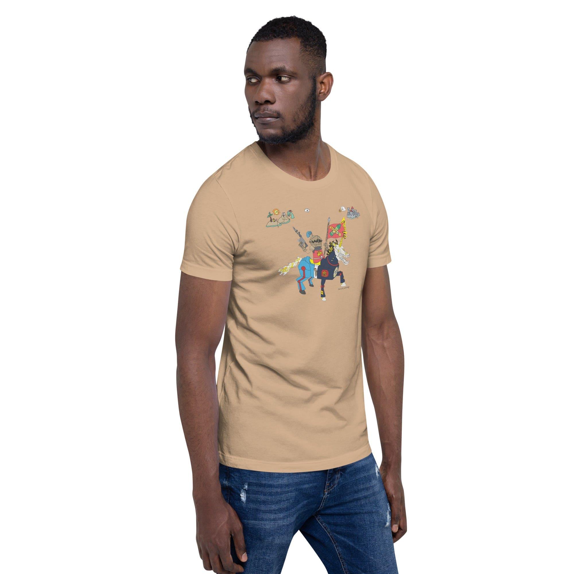 Tactical Gear Junkie Sketch's World © Officially Licensed - Mechapony Unisex T-Shirt