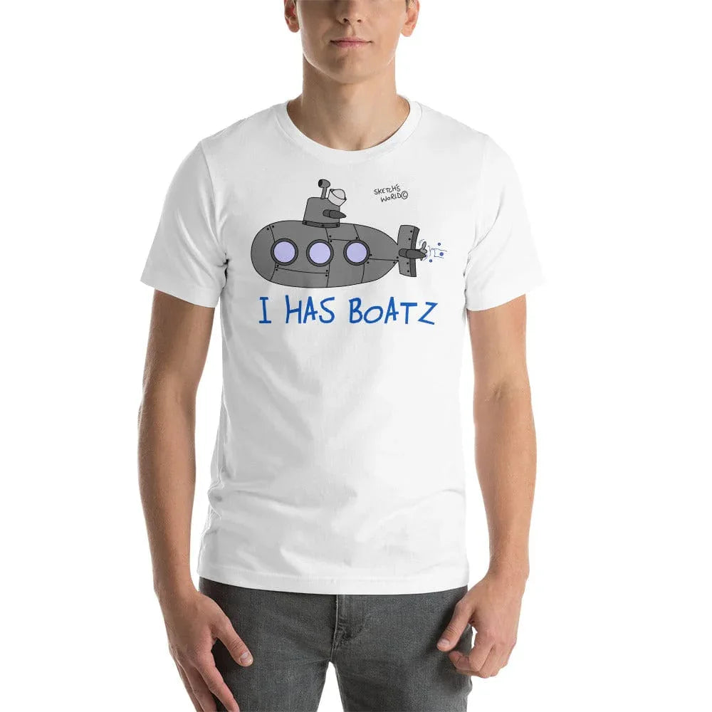 Tactical Gear Junkie White / XS Sketch's World © Officially Licensed - Navy Submarine Unisex T-Shirt