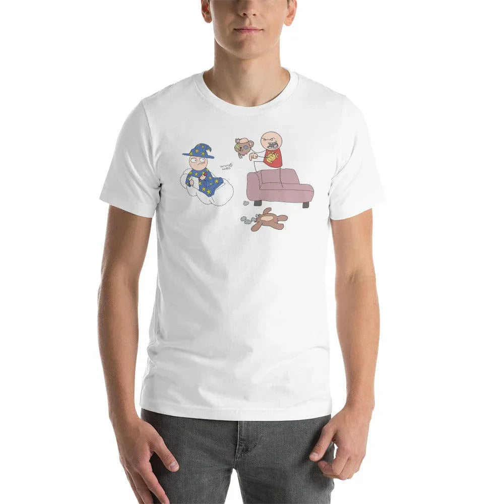 Tactical Gear Junkie White / XS Sketch's World © Officially Licensed - Wizard Unisex T-Shirt