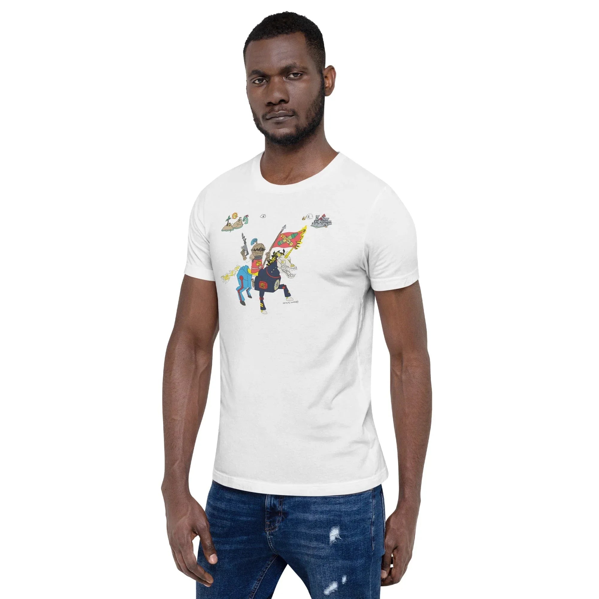 Tactical Gear Junkie Sketch's World © Officially Licensed - Mechapony Unisex T-Shirt