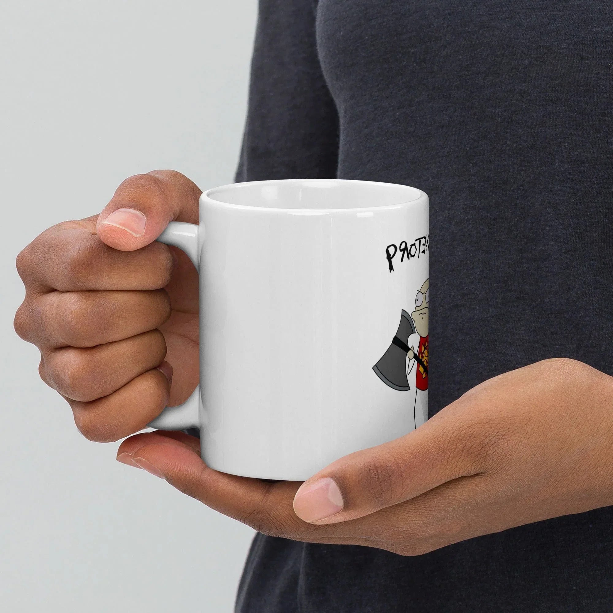 Tactical Gear Junkie Sketch's World © Officially Licensed - Protect the Crayonz Marine Ceramic Mug