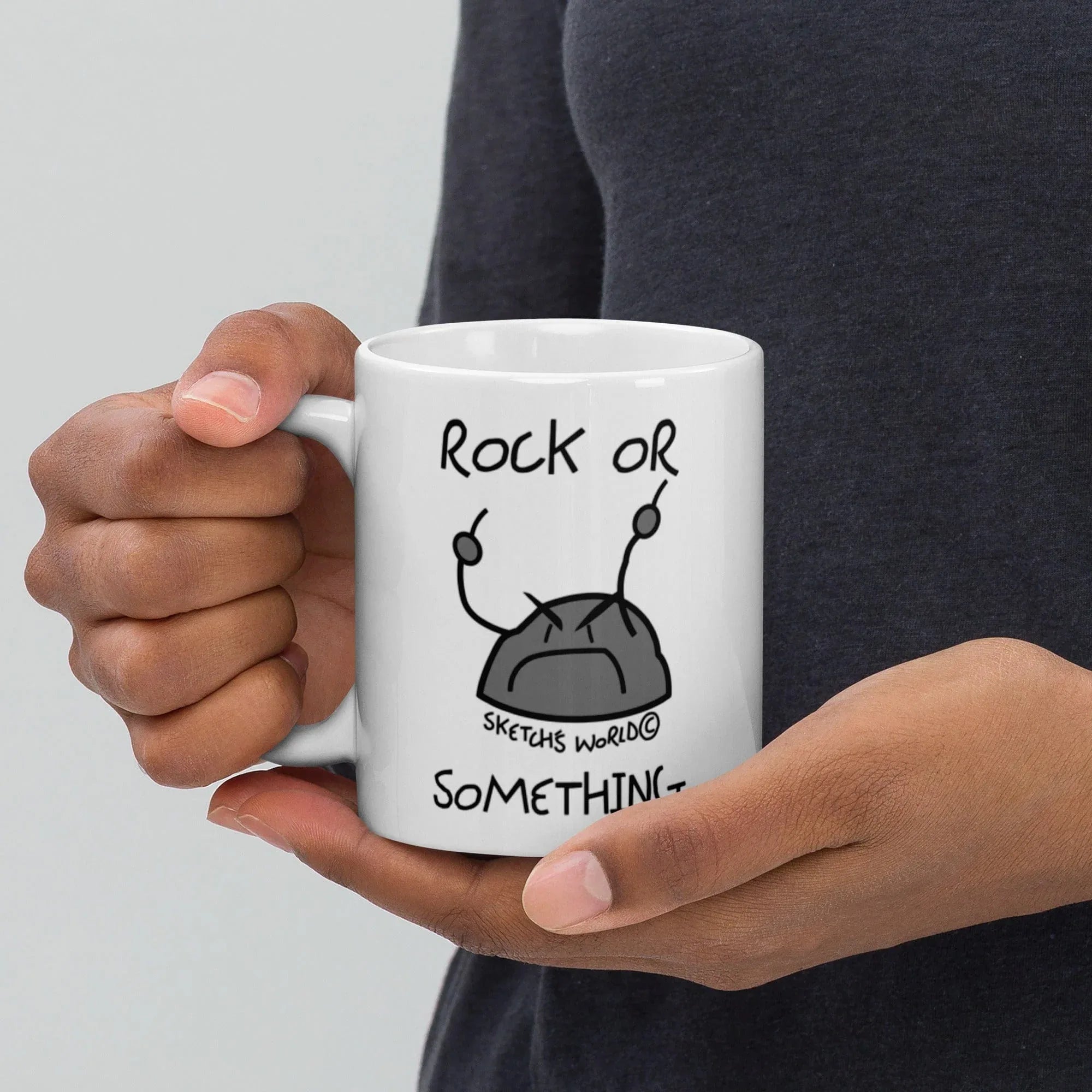 Tactical Gear Junkie Sketch's World © Officially Licensed - Rock or Something Ceramic Mug