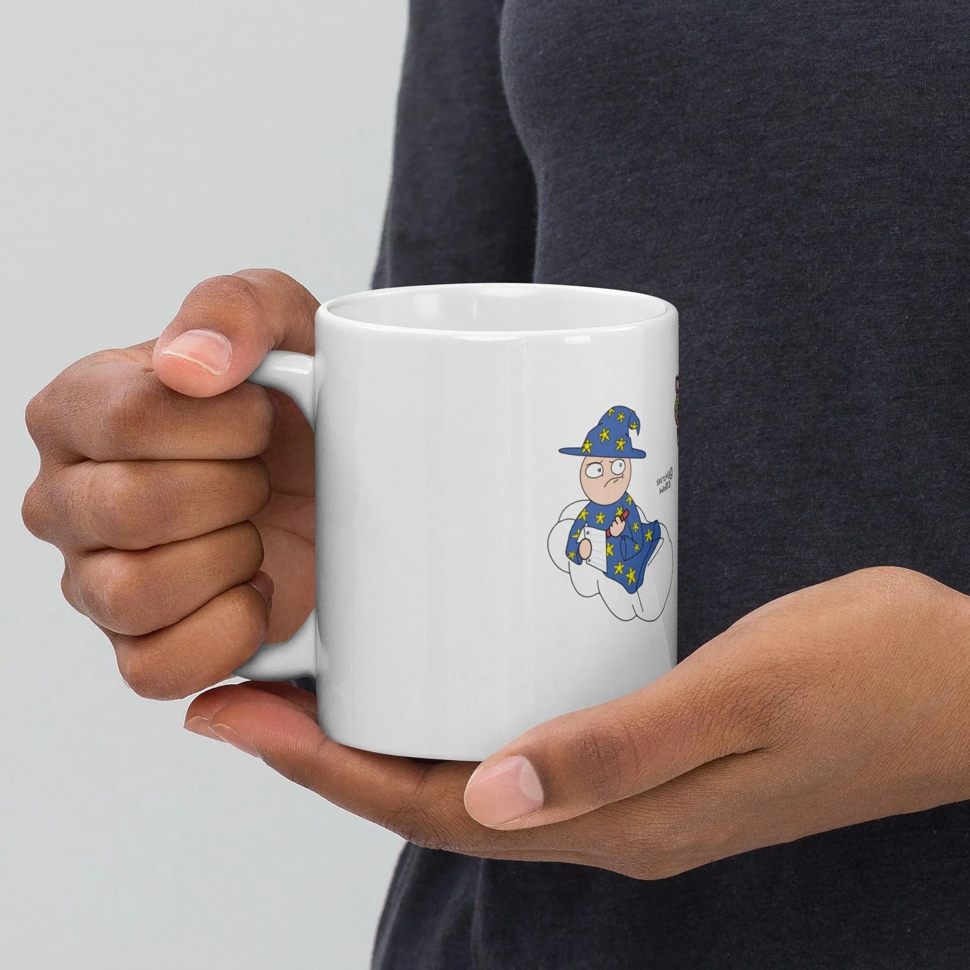 Tactical Gear Junkie Sketch's World © Officially Licensed - Wizard Ceramic Mug