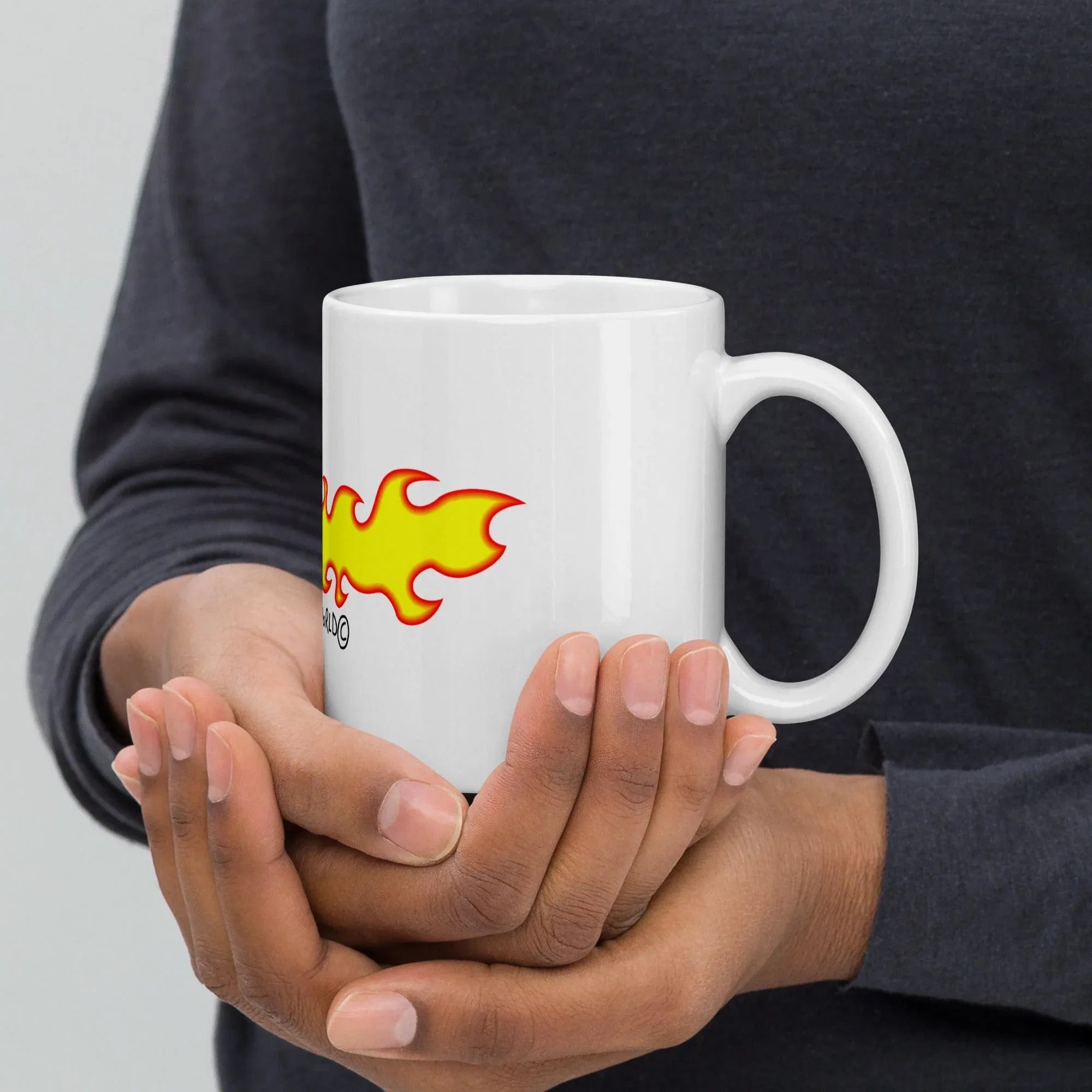 Tactical Gear Junkie 11oz Sketch's World © Officially Licensed - Army Flamethrower Ceramic Mug