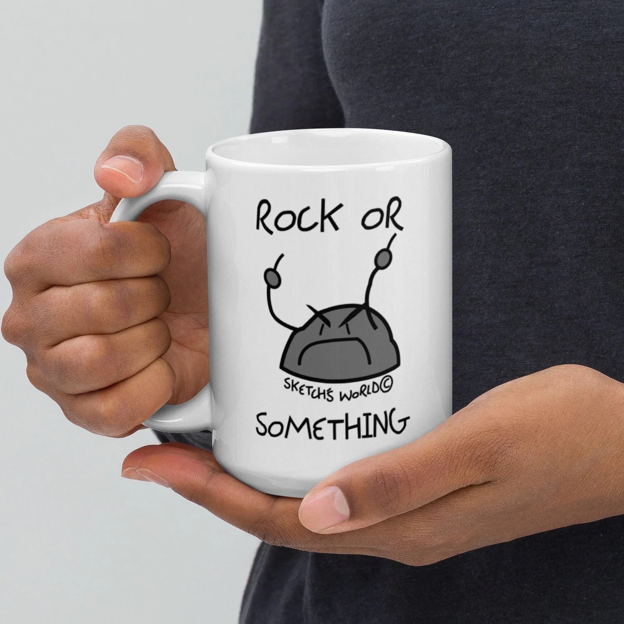 Tactical Gear Junkie Sketch's World © Officially Licensed - Rock or Something Ceramic Mug