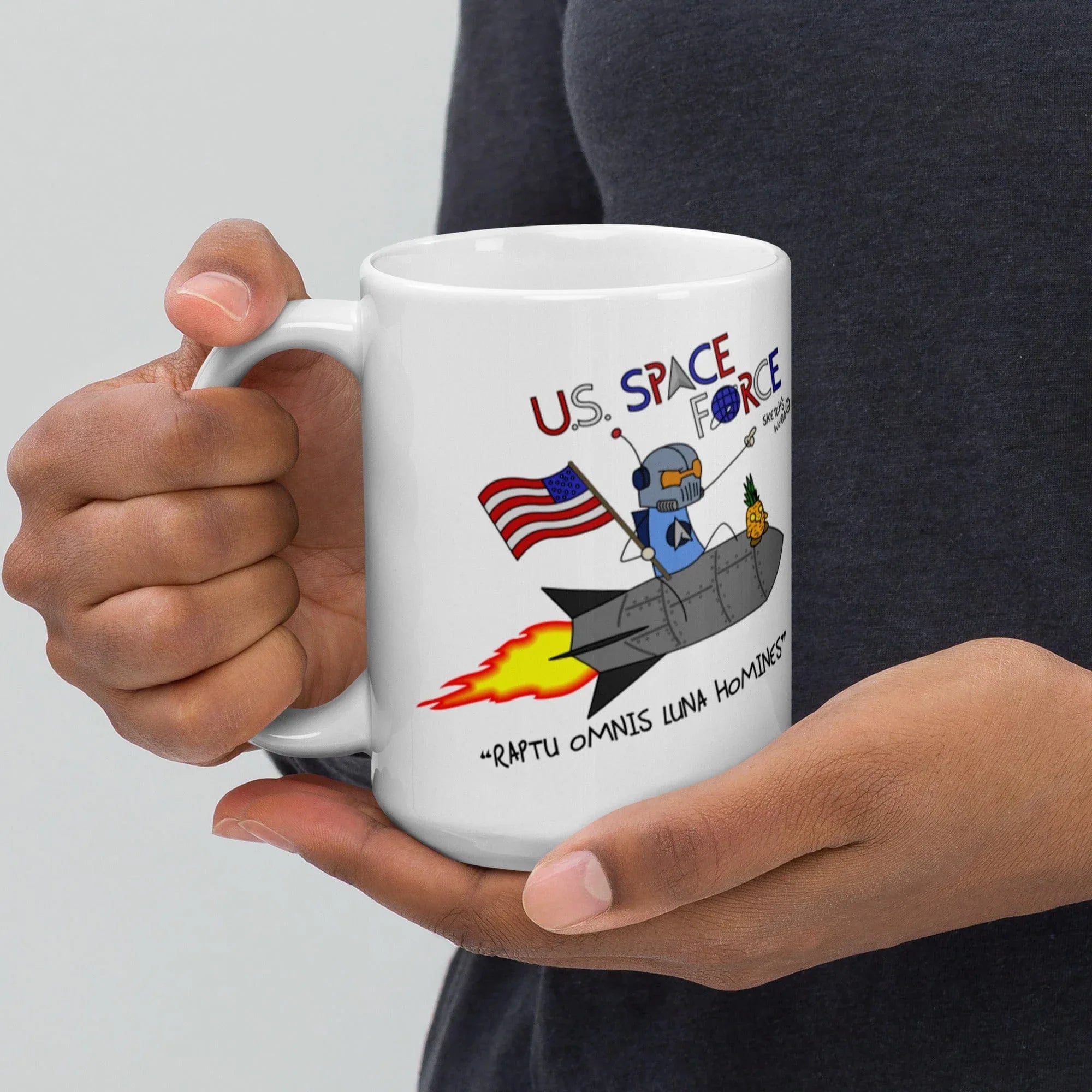 Tactical Gear Junkie Sketch's World © Officially Licensed - US Space Force Ceramic Mug