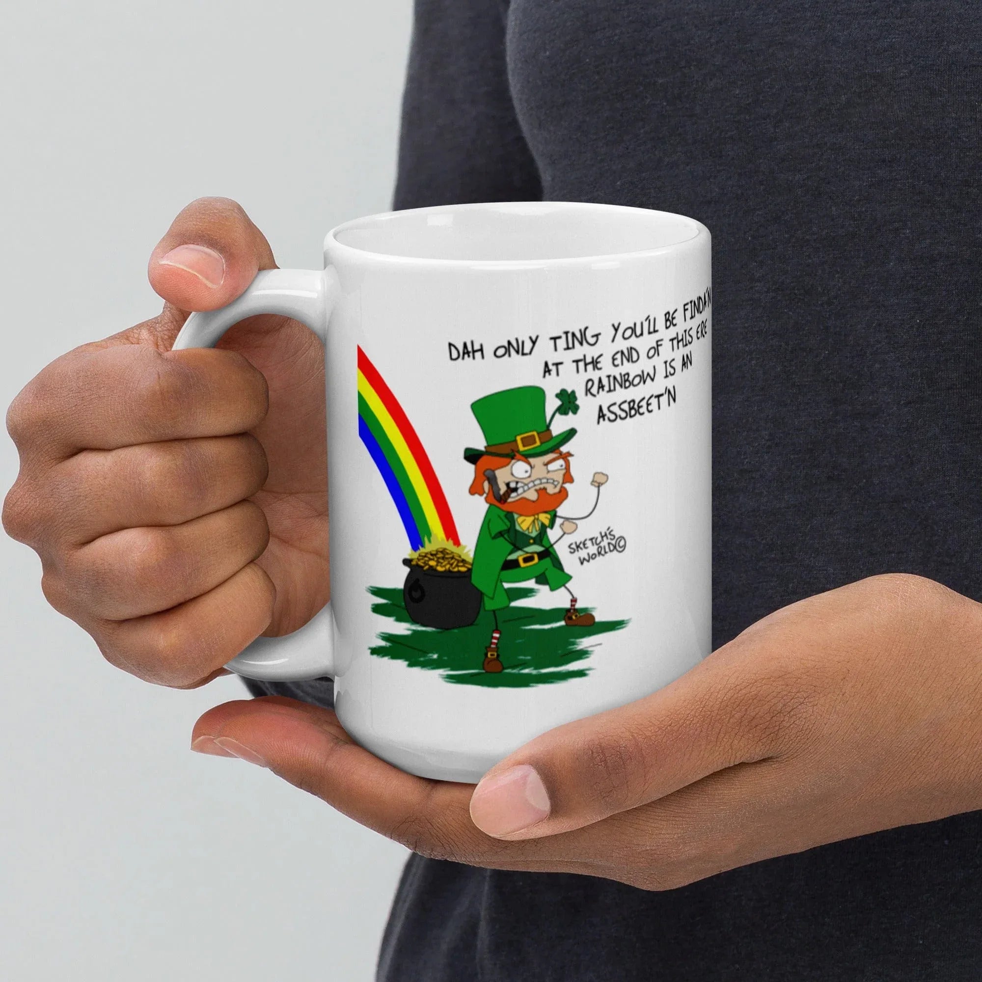 Tactical Gear Junkie Sketch's World © Officially Licensed - St. Paddy's Day Ceramic Mug