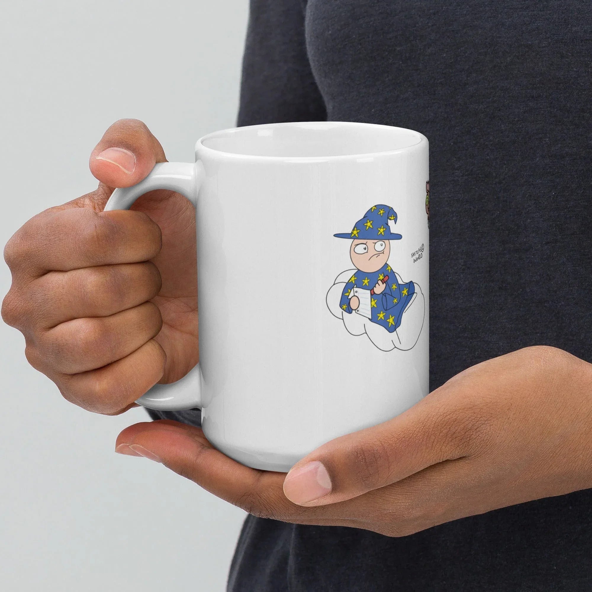 Tactical Gear Junkie Sketch's World © Officially Licensed - Wizard Ceramic Mug