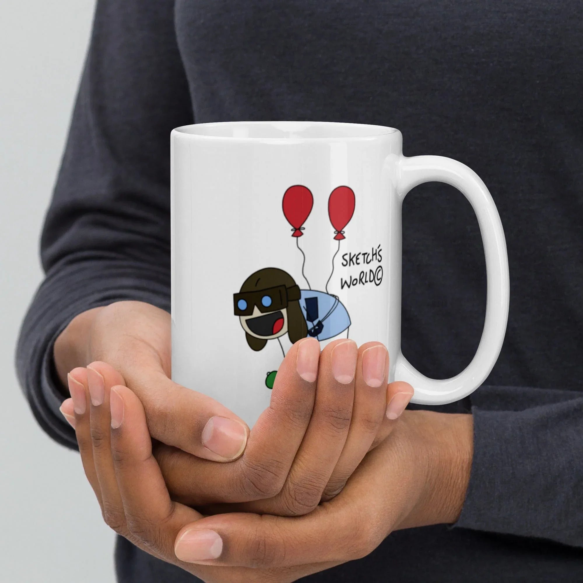 Tactical Gear Junkie 15oz Sketch's World © Officially Licensed - Air Force Transport Ceramic Mug