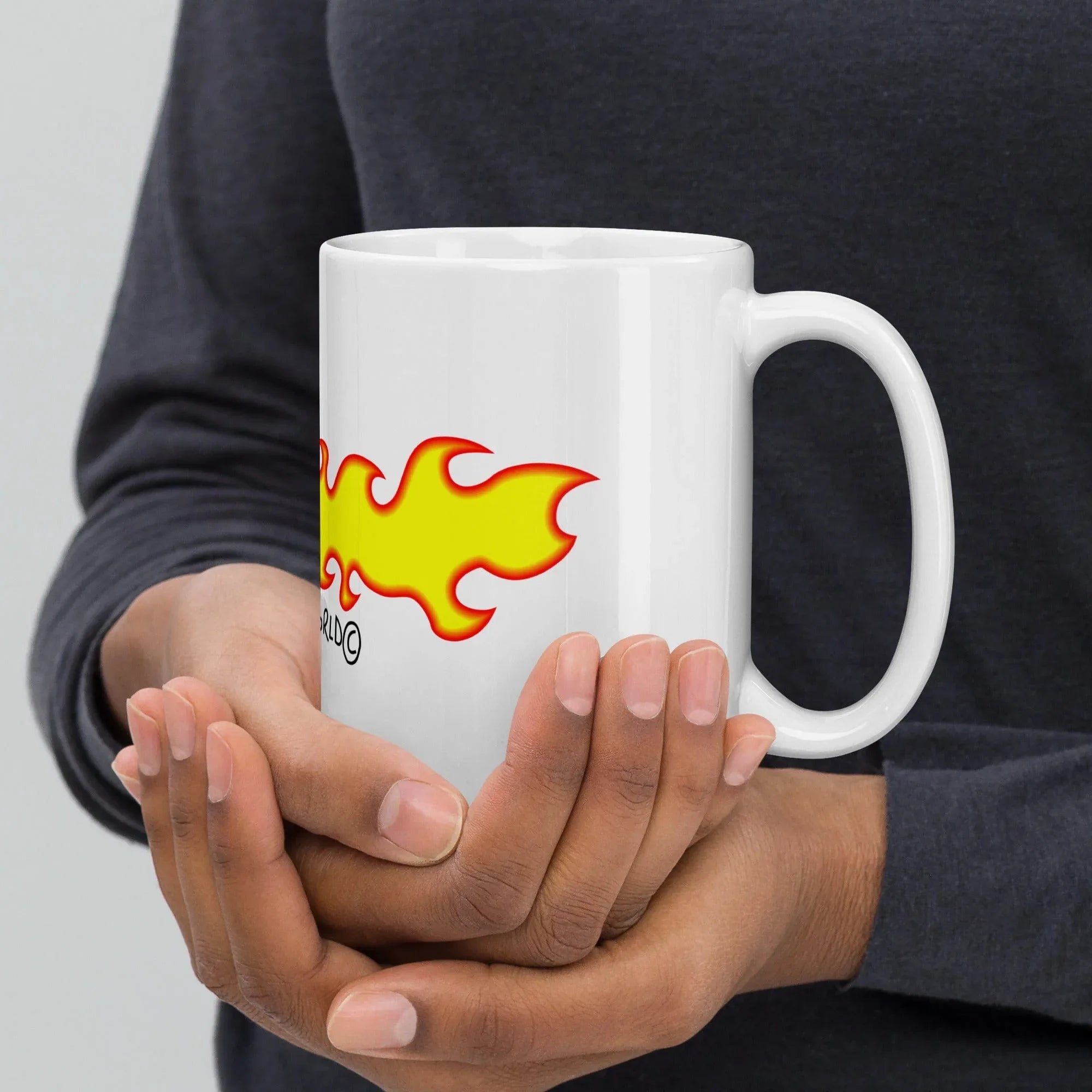 Tactical Gear Junkie 15oz Sketch's World © Officially Licensed - Army Flamethrower Ceramic Mug