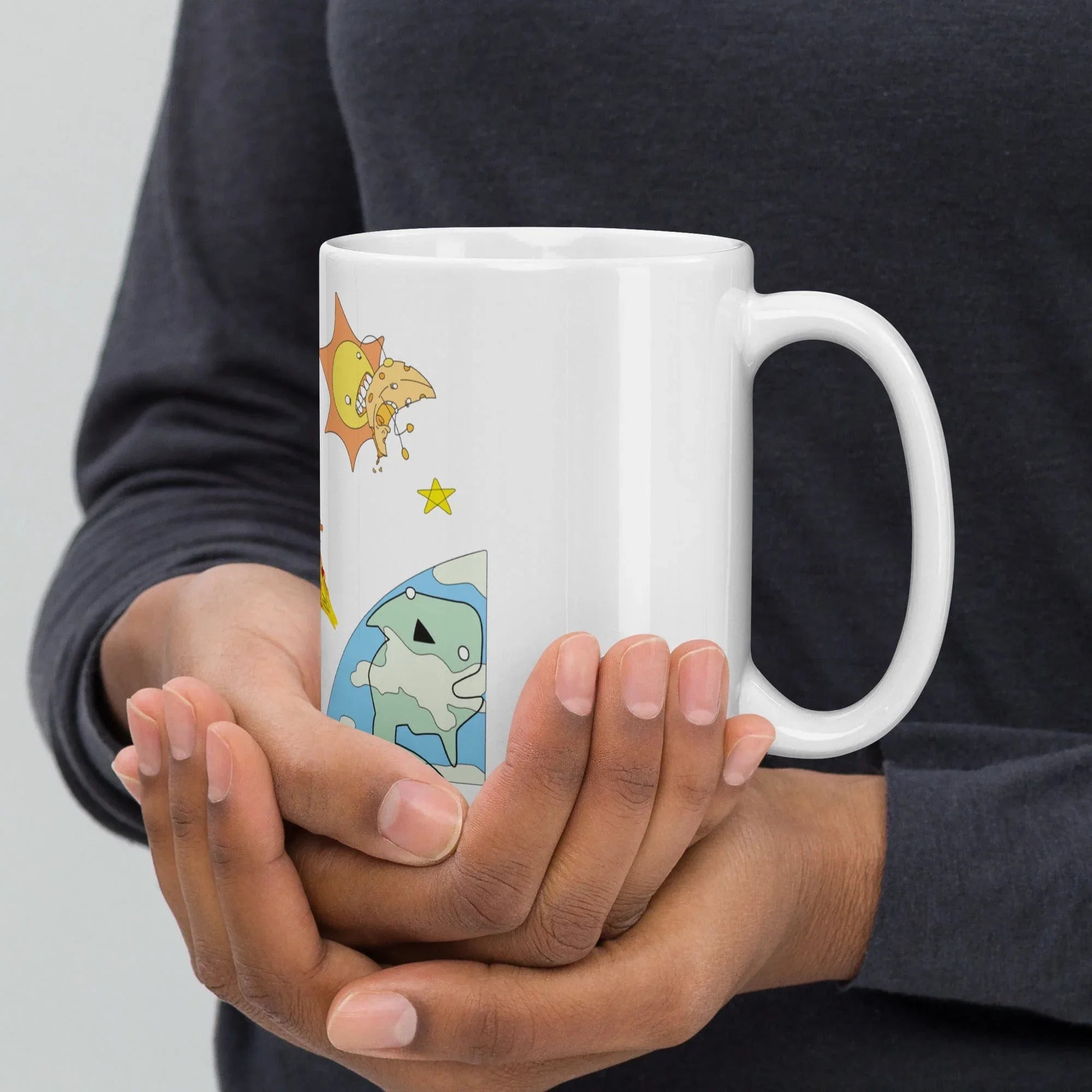 Tactical Gear Junkie 15oz Sketch's World © Officially Licensed - Marine & Rocket Ceramic Mug