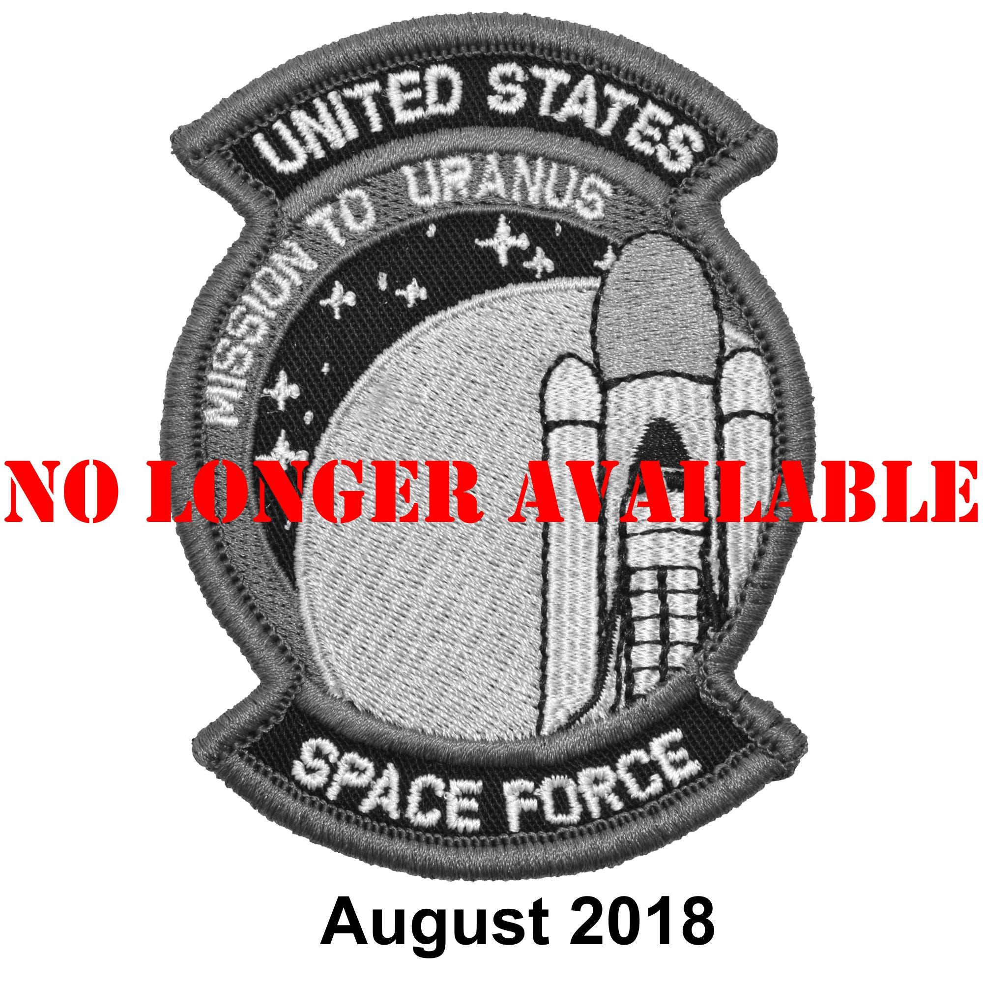The Tactical Gear Junkie Patch of the Month - August - United States Space Force