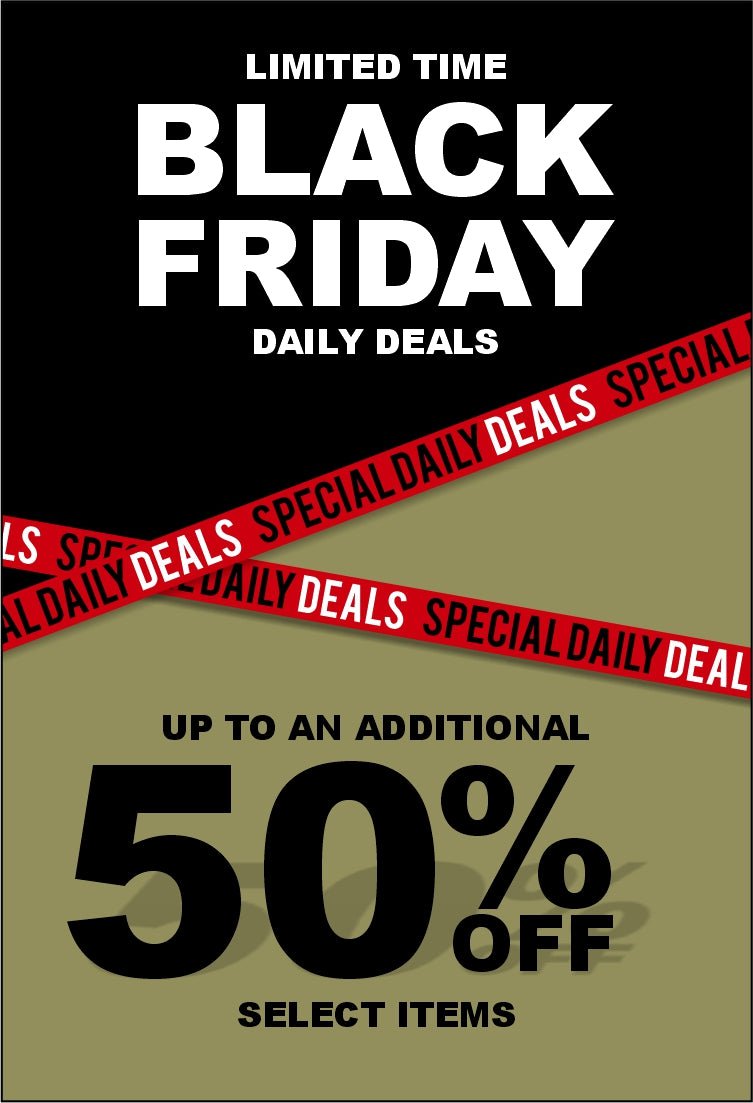 Limited Time 2023 Black Friday Daily Deals!