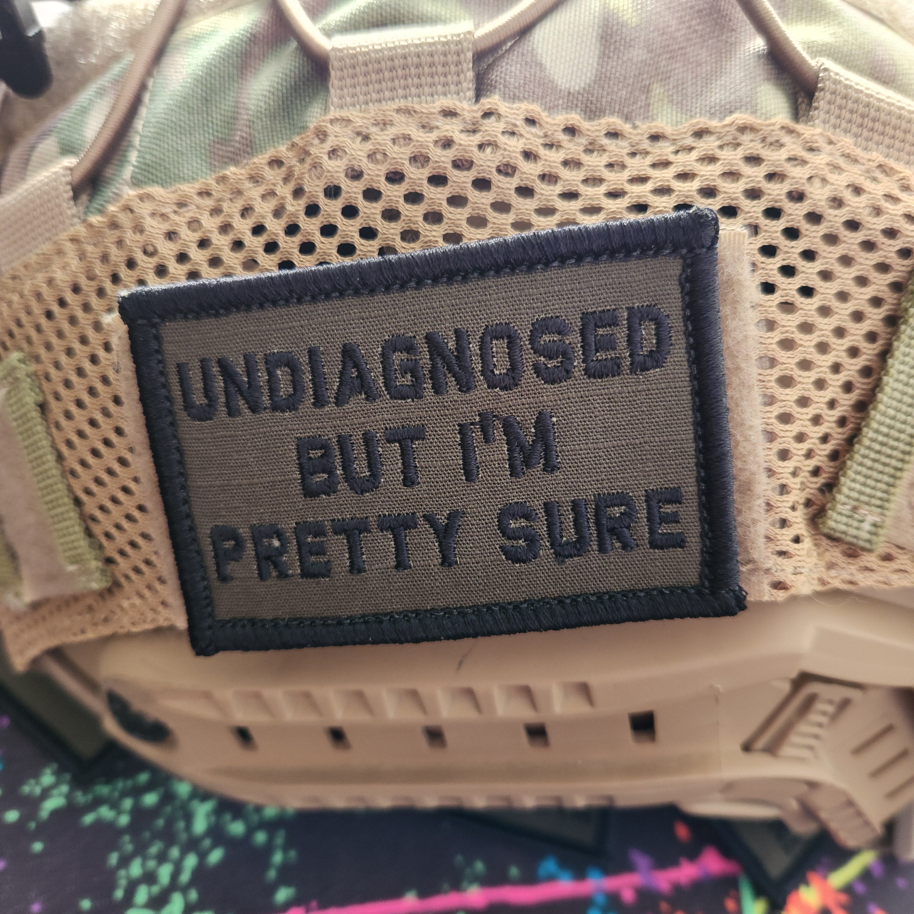 As Seen on Socials - "Undiagnosed But I'm Pretty Sure" - 2x3 Patch - Multiple Variants