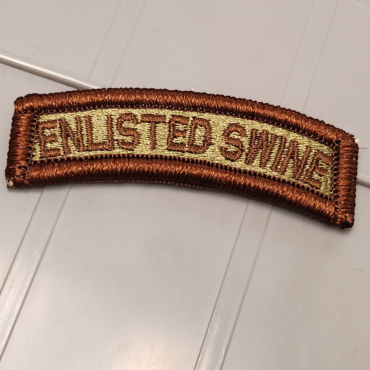 Custom Text Patch Fully Embroidered USAF OCP/Spice - Tab