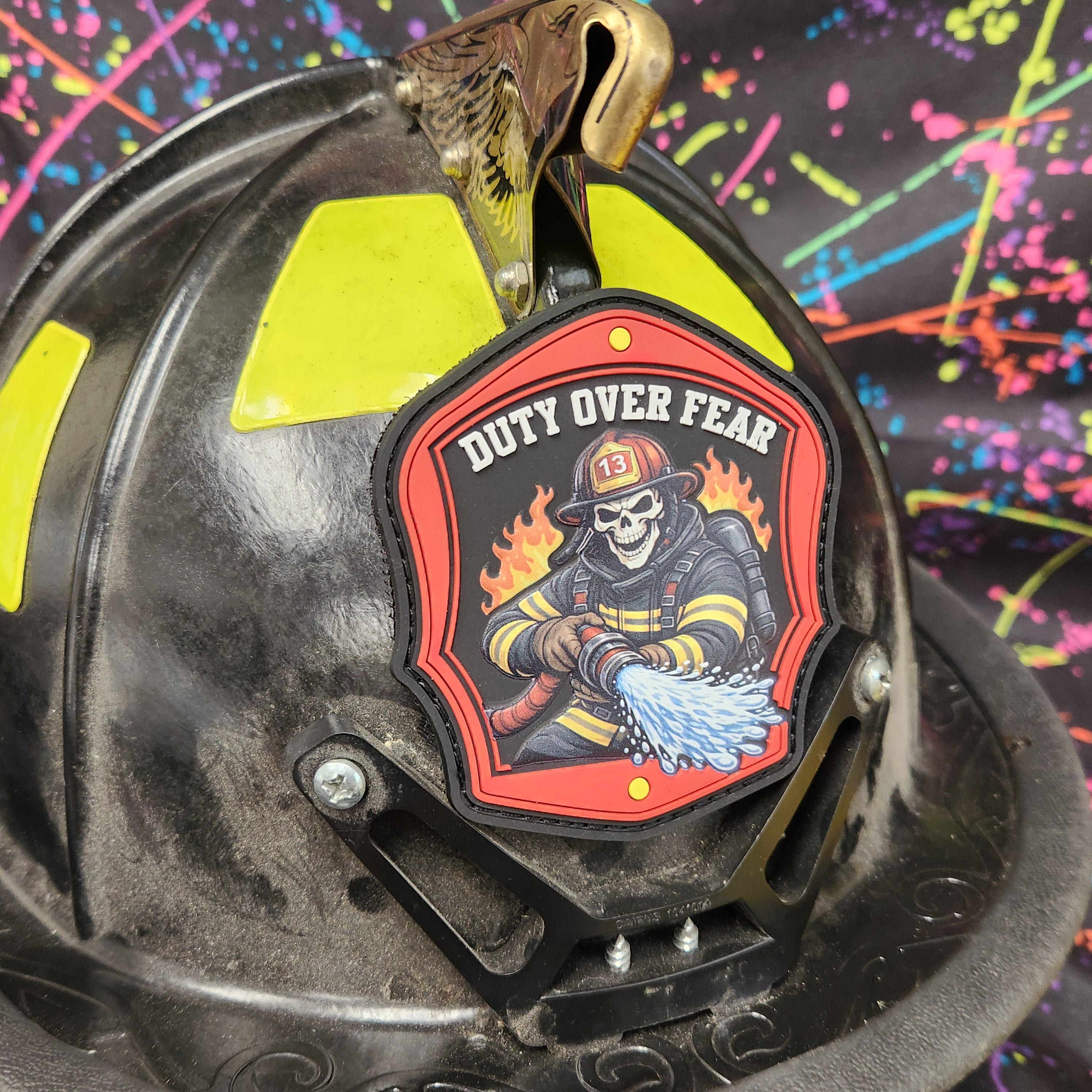 Duty Over Fear - 3" PVC Patch