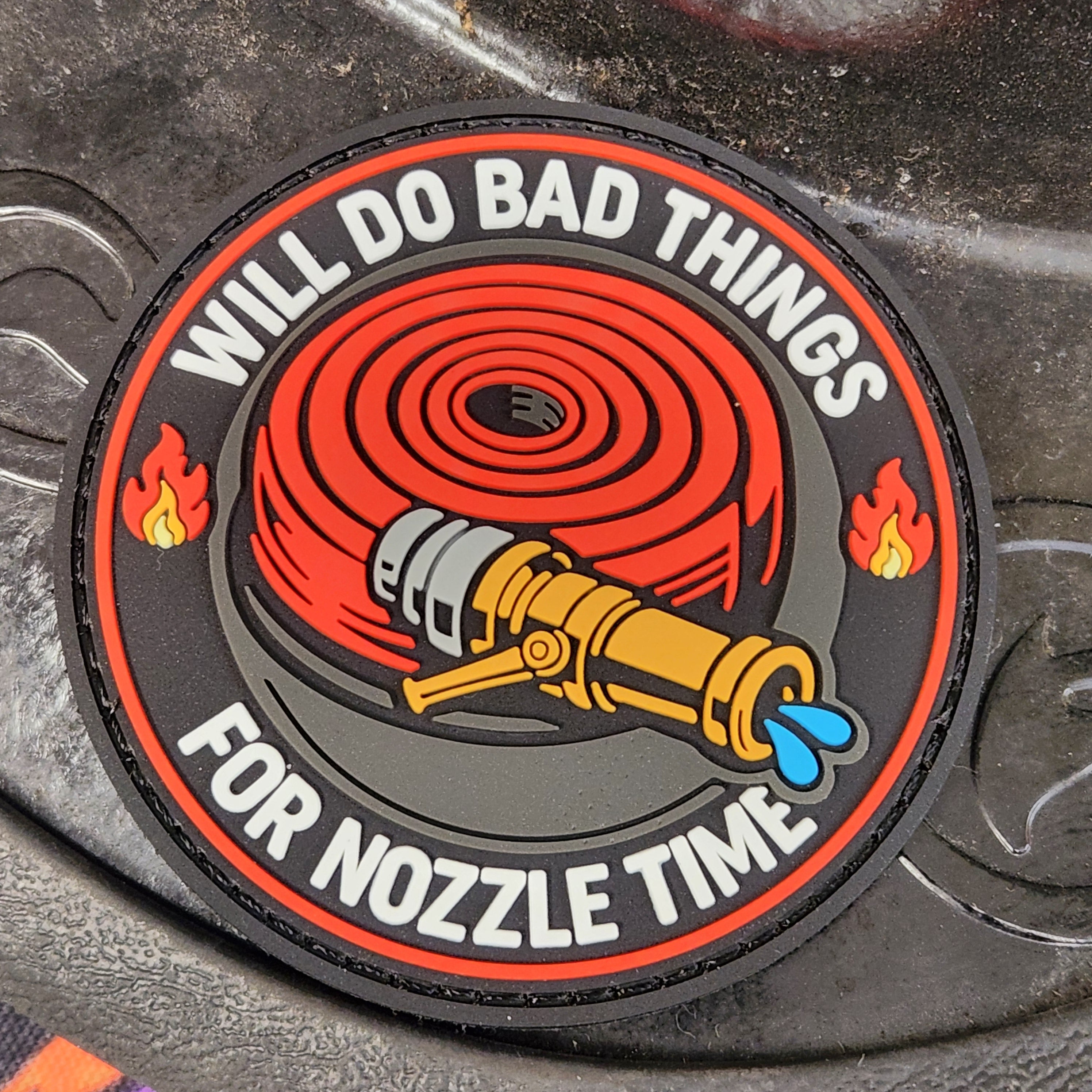 Tactical Gear Junkie Patches Will Do Bad Things For Nozzle Time - 3" PVC Patch