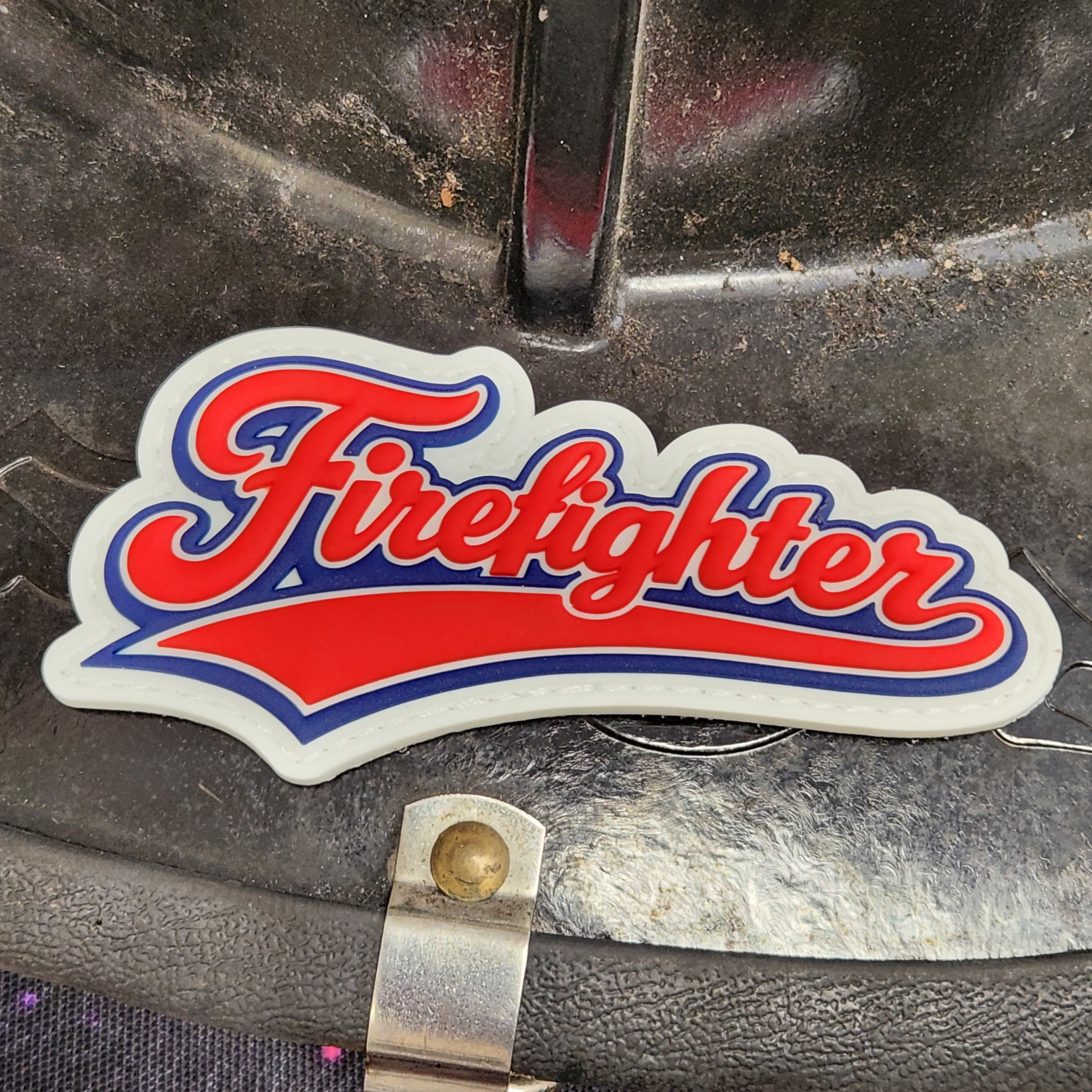 Firefighter - 4" PVC Patch - Full Color