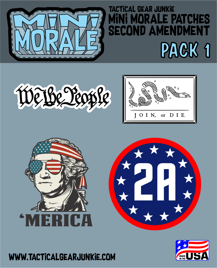 Stickers - Mini Morale - Second Amendment Pack 1
