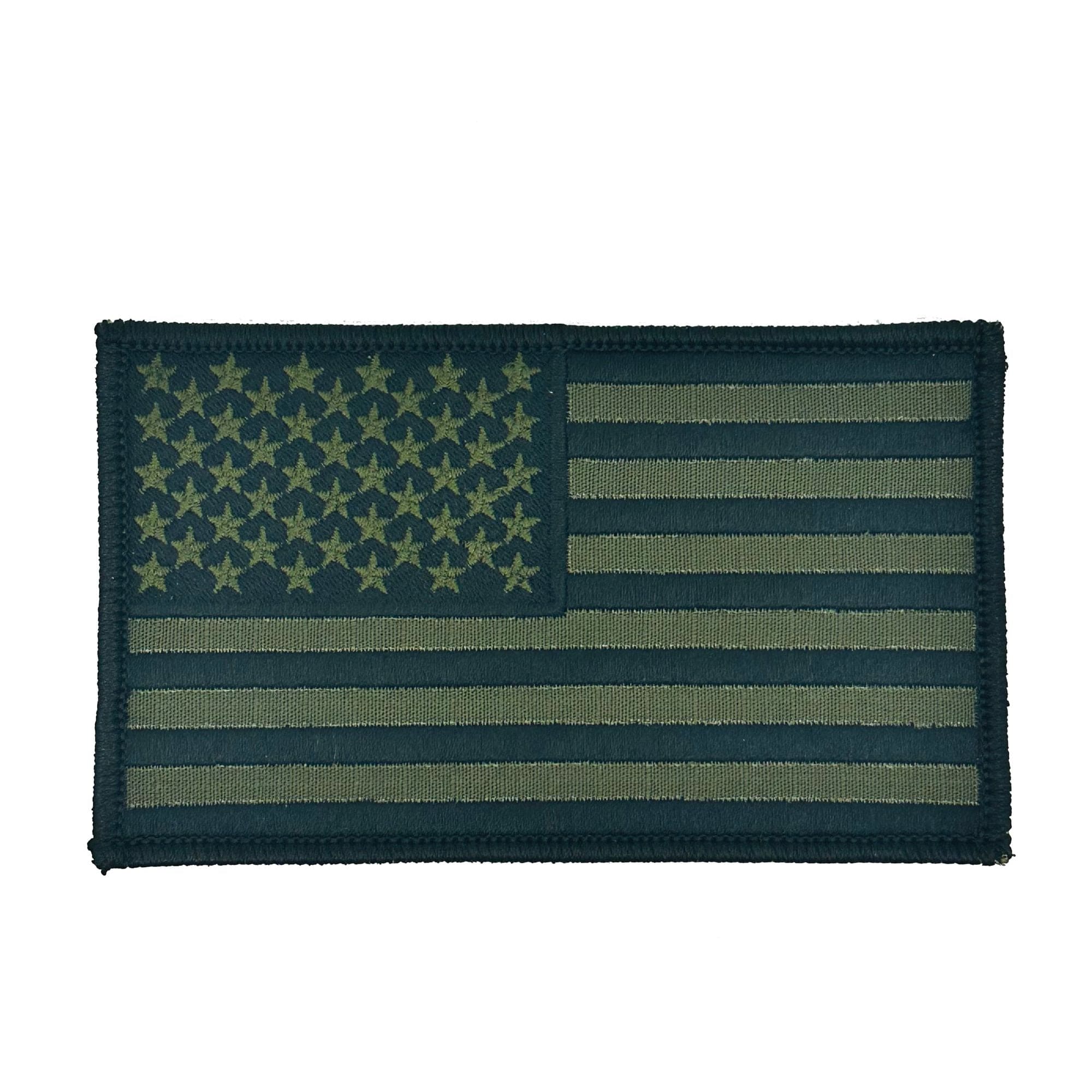 PVC Large 3x5 inch Color Tactical US USA Flag (Hook/Loop) Patch