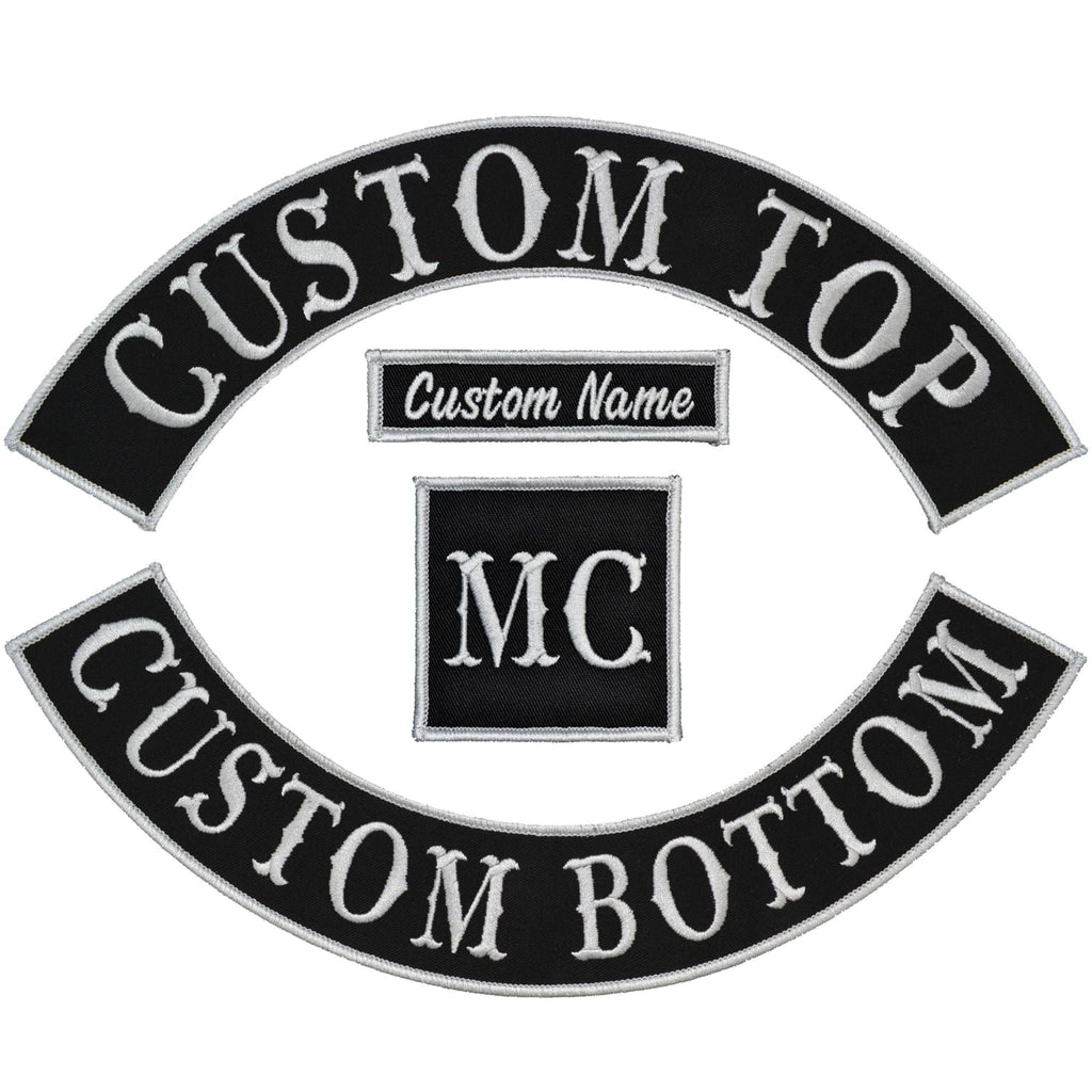 13 Inch Custom Rocker Patches Custom Rocker Patch -  Israel