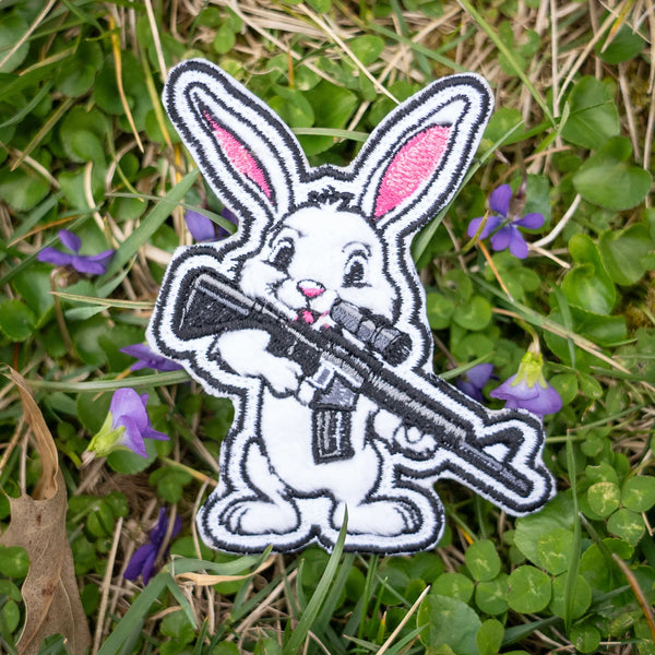 Tactical AR15 Battle Bunny - Fuzzy 4