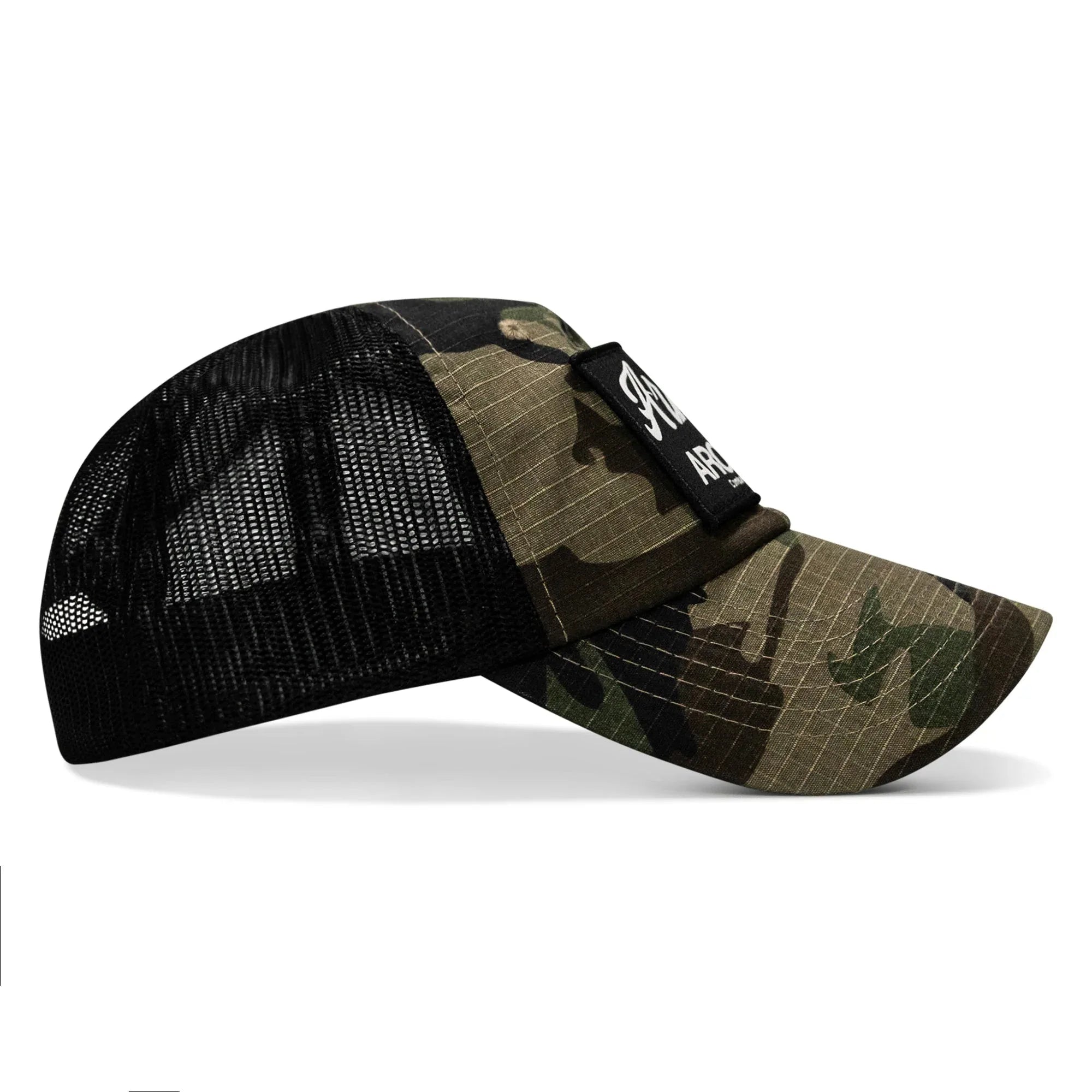 Armed & Aroused Patch. Tactical Ripstop Mesh Snapback Hat