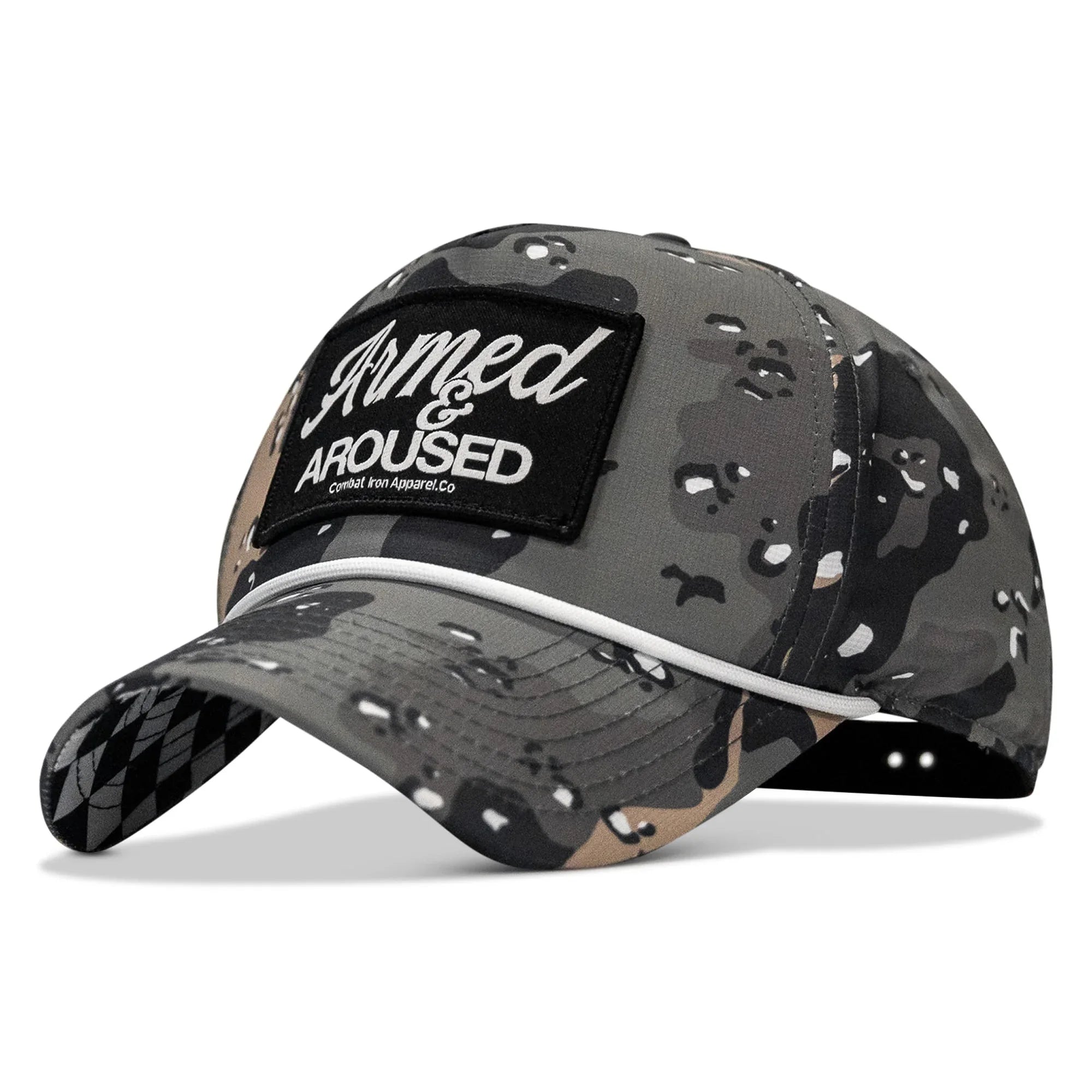 Armed & Aroused Patch Weekender Snapback - Combat Iron Apparel Co.