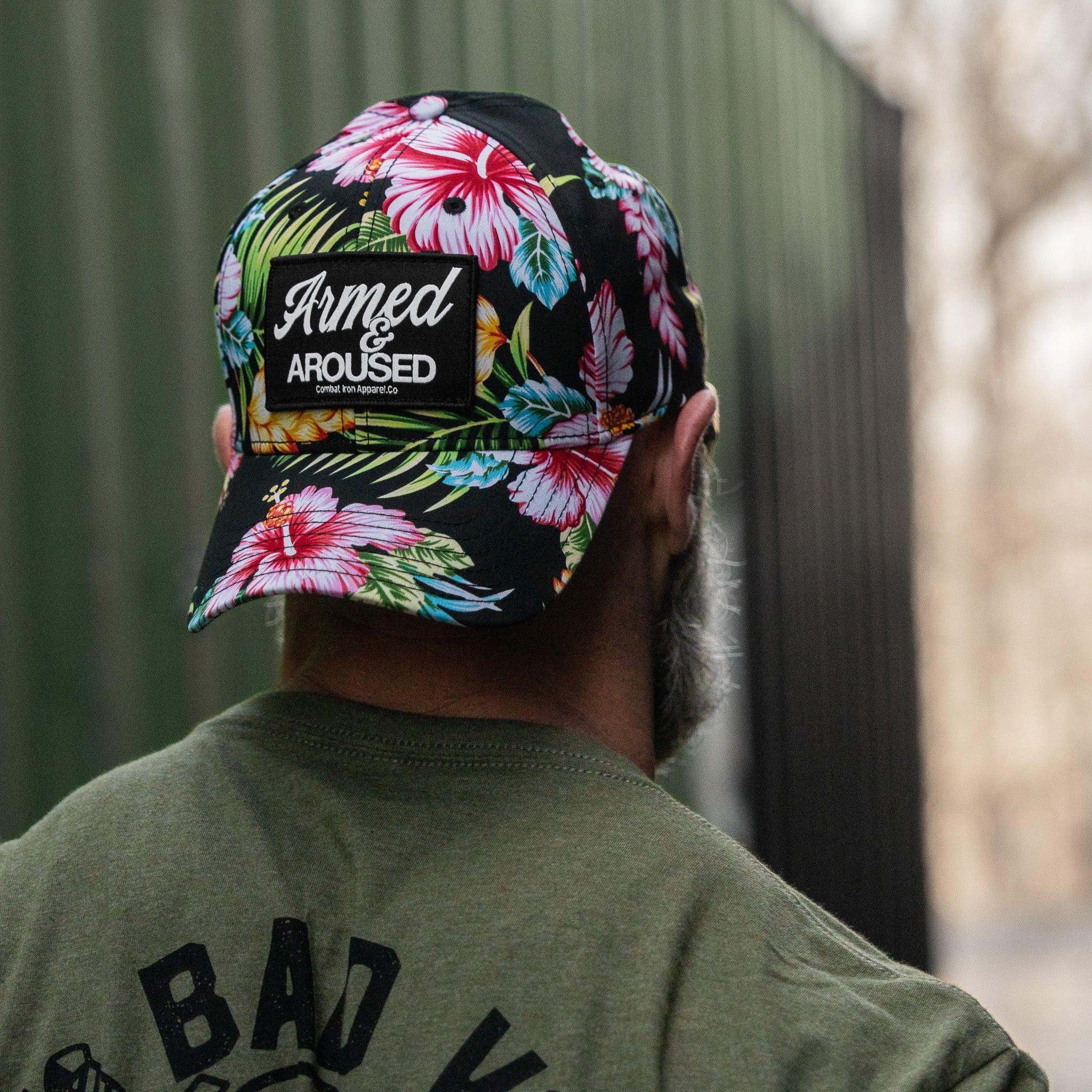 Armed & Aroused Patch Snapback Hat - Combat Iron Apparel Co.