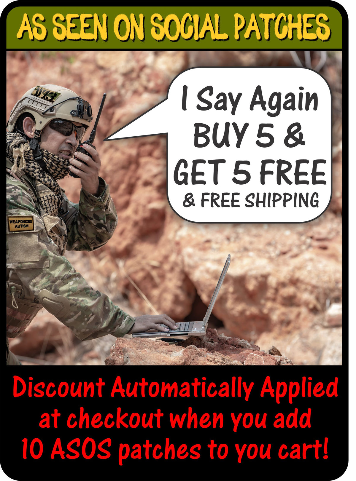 Tactical Gear Junkie - Custom Morale Patches & Accessories