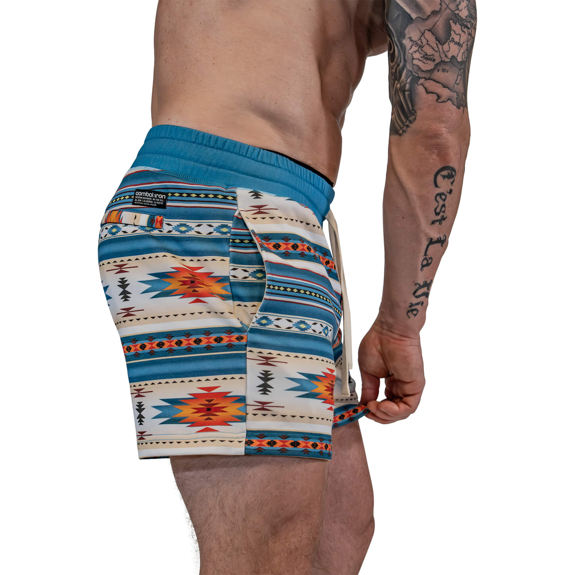 Men's Lounge Sweat Shorts | 5.5" - Combat Iron Apparel Co.