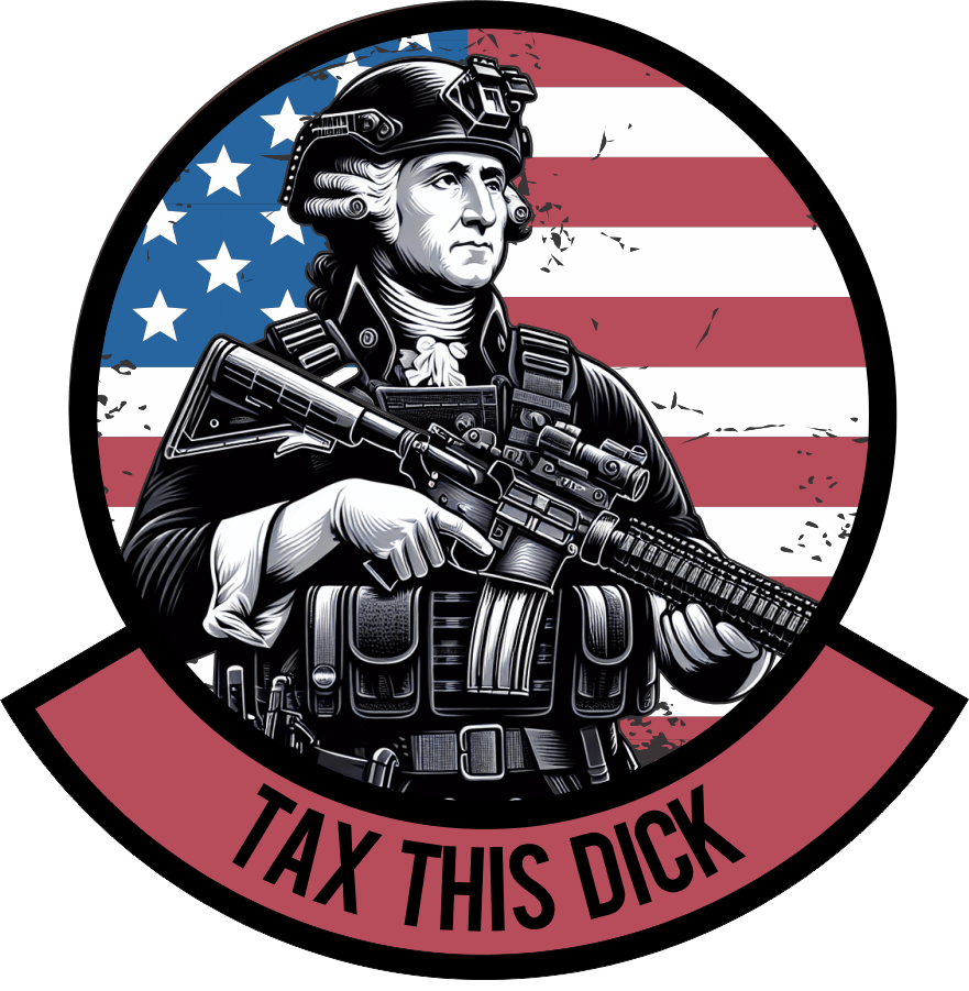 STICKER - April 2025 POTM - Tax This Dick - 3.5" Sticker