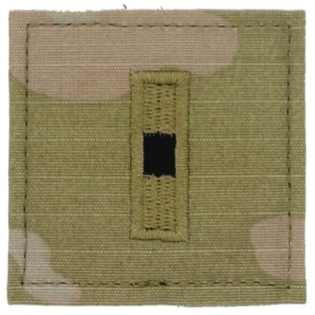 Tactical Gear Junkie Rank WO1 Army Rank w/ Hook Fastener Backing - 3-Color OCP