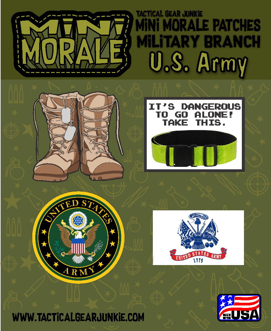 Stickers - Mini Morale - U.S. Army Pack 1