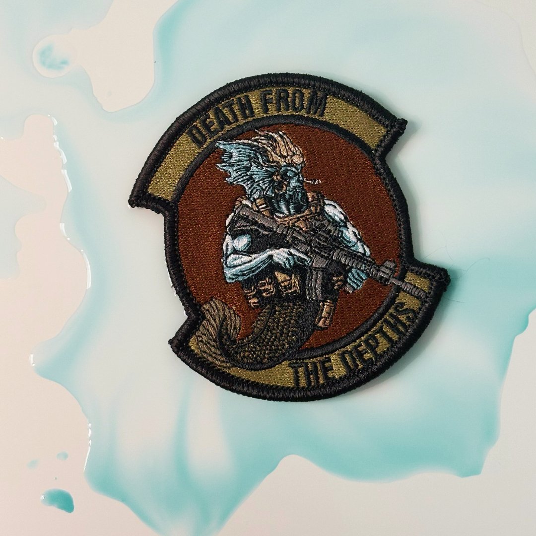 August 2024 POTM - Poseidon - "Death from the Depths" OCP Tactical  4" Patch