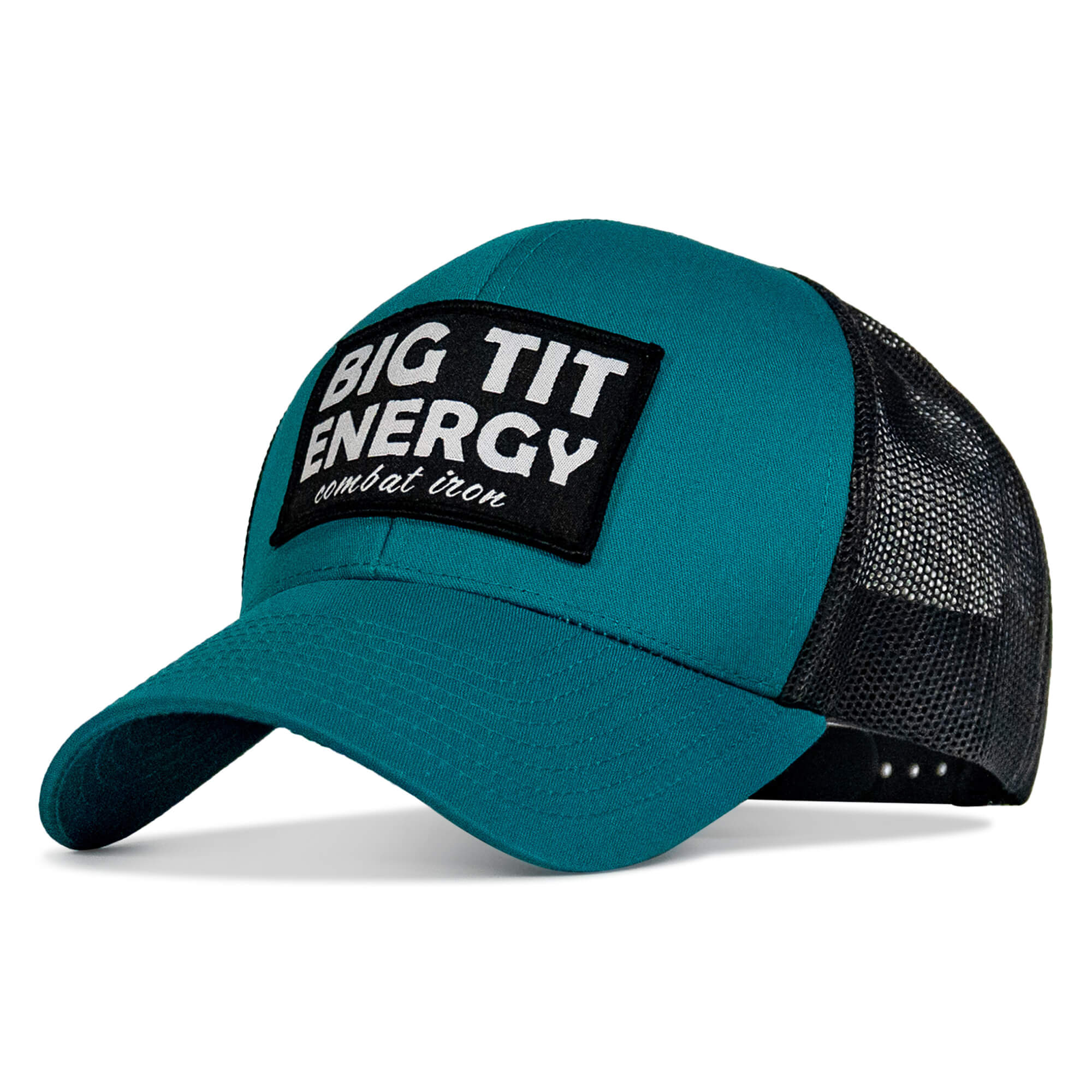 Big Tit Energy Patch Snapback Hat - Combat Iron Apparel Co.