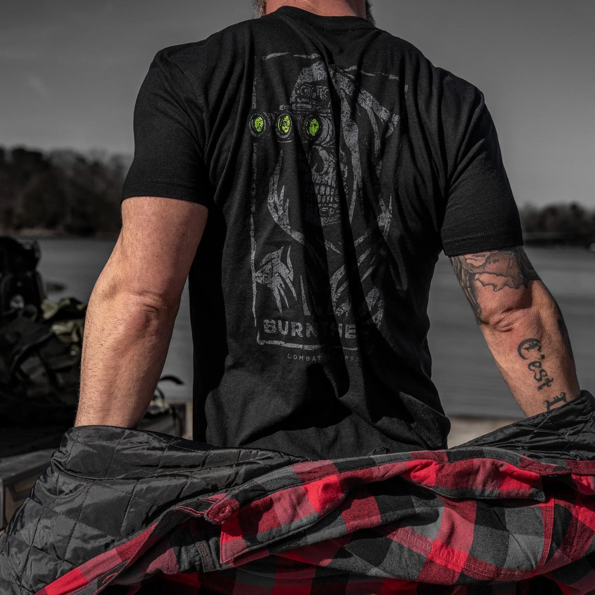 Burn The Ship Men's T-Shirt - Combat Iron Apparel Co.