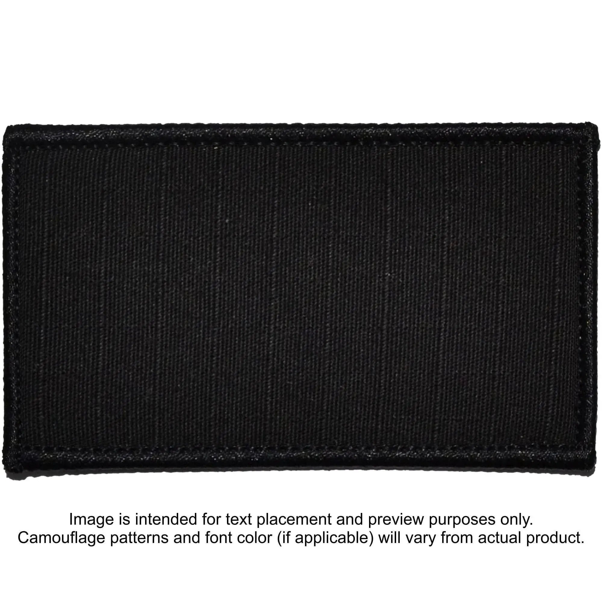 Custom Plate Carrier Text Patch - 2x5