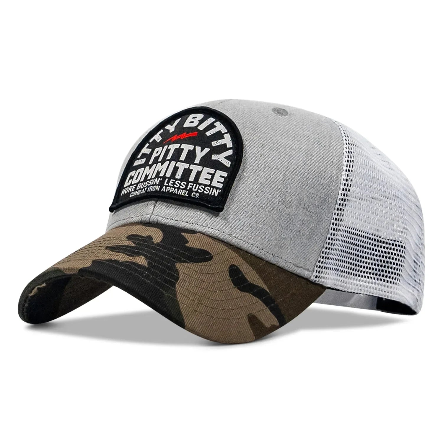 Itty Bitty Pitty Committee Patch SnapBack - Combat Iron Apparel Co.