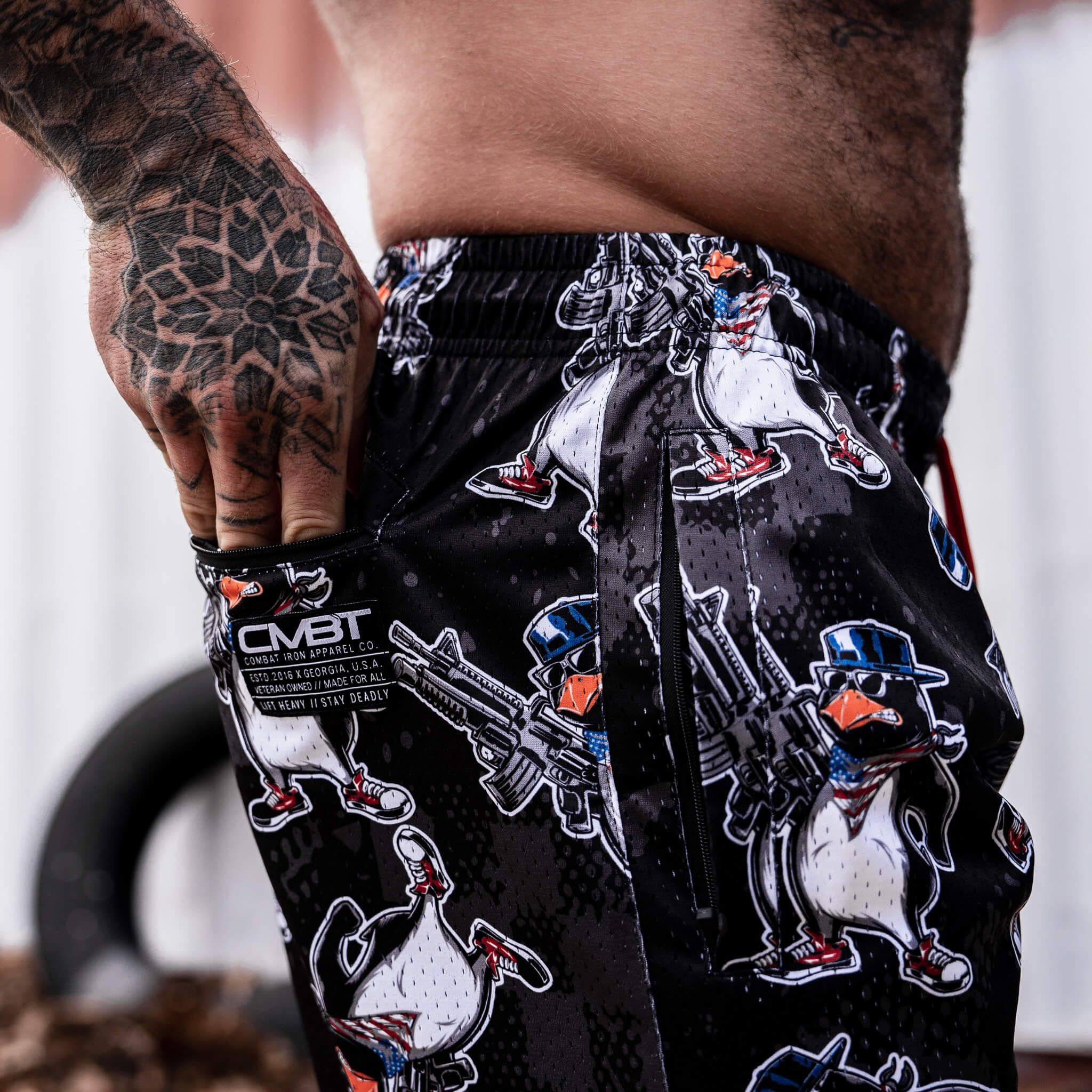Men's Original Mesh Lifestyle Shorts | 5" - Combat Iron Apparel Co.