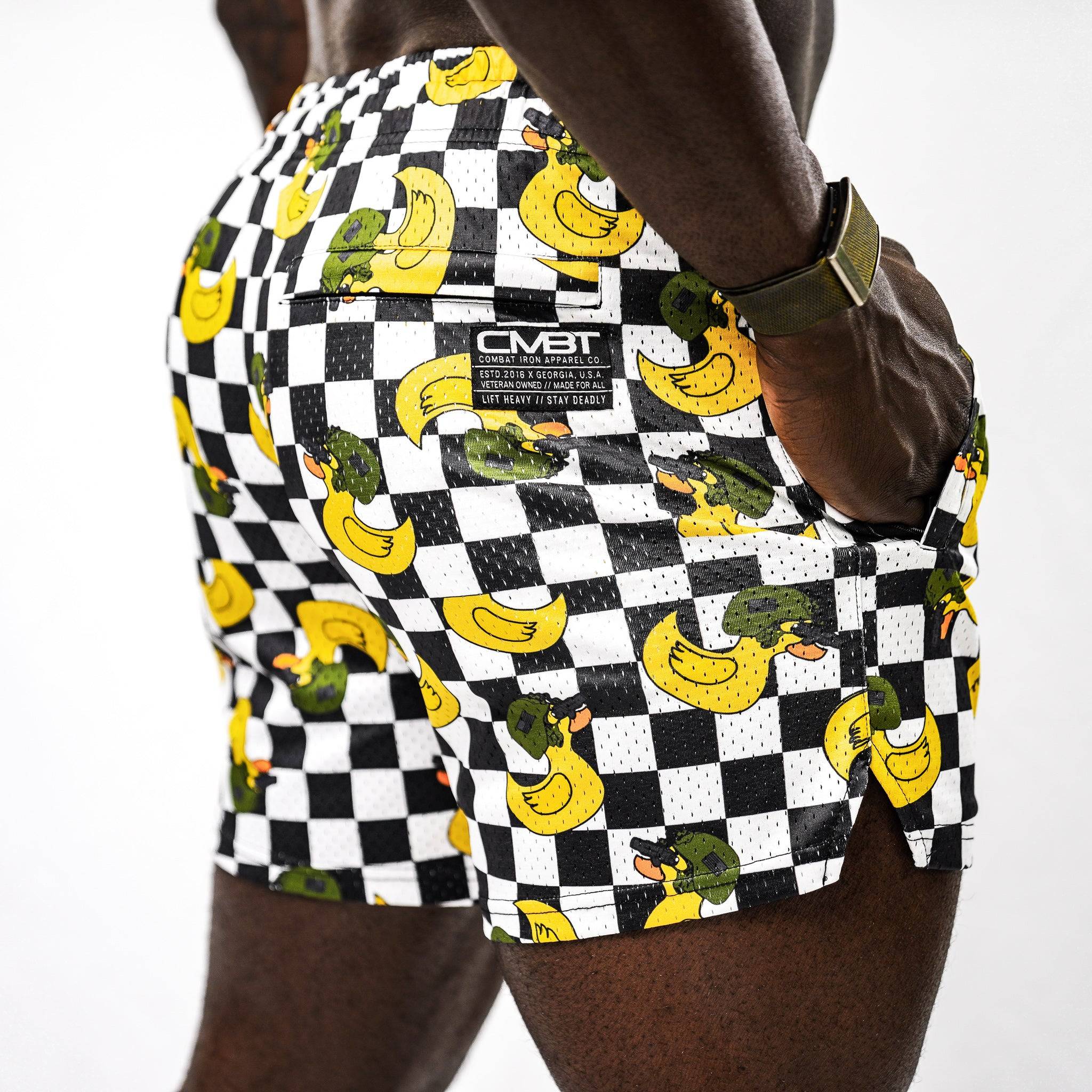 Men's Original Mesh Lifestyle Shorts | 5" - Combat Iron Apparel Co.
